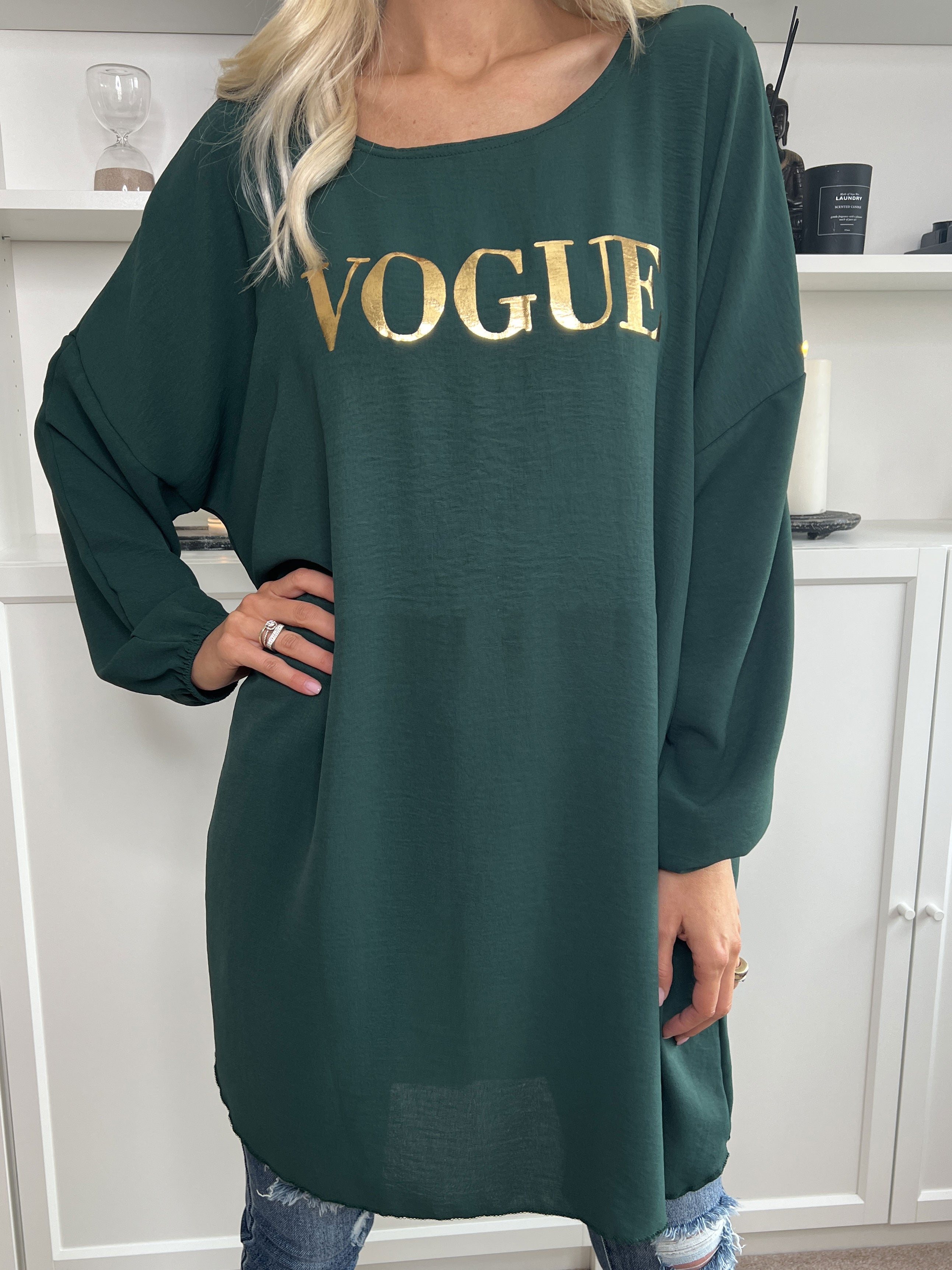 Nella - Cool kjole med skrift