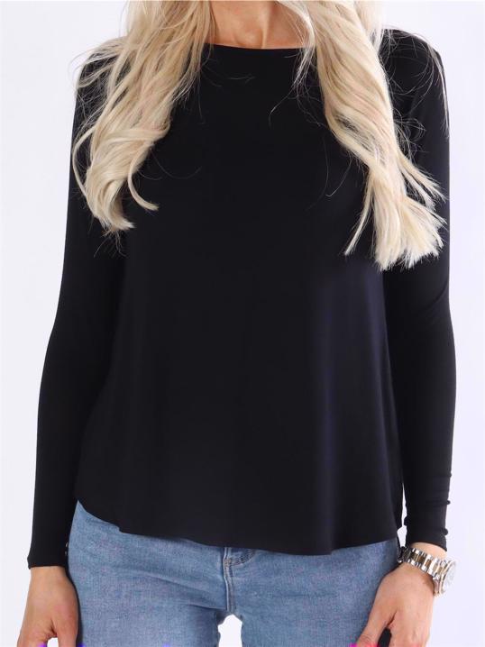 Otine - Langærmet basisbluse