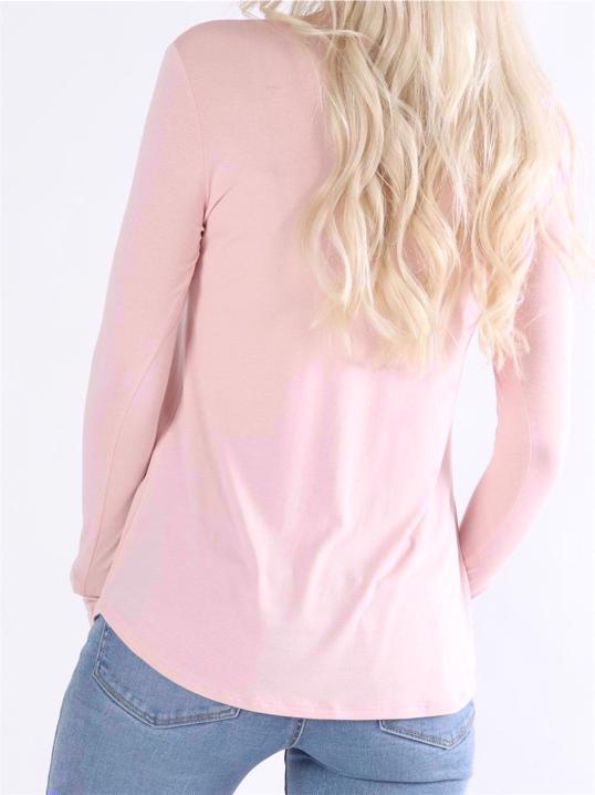 Otine - Langærmet basisbluse