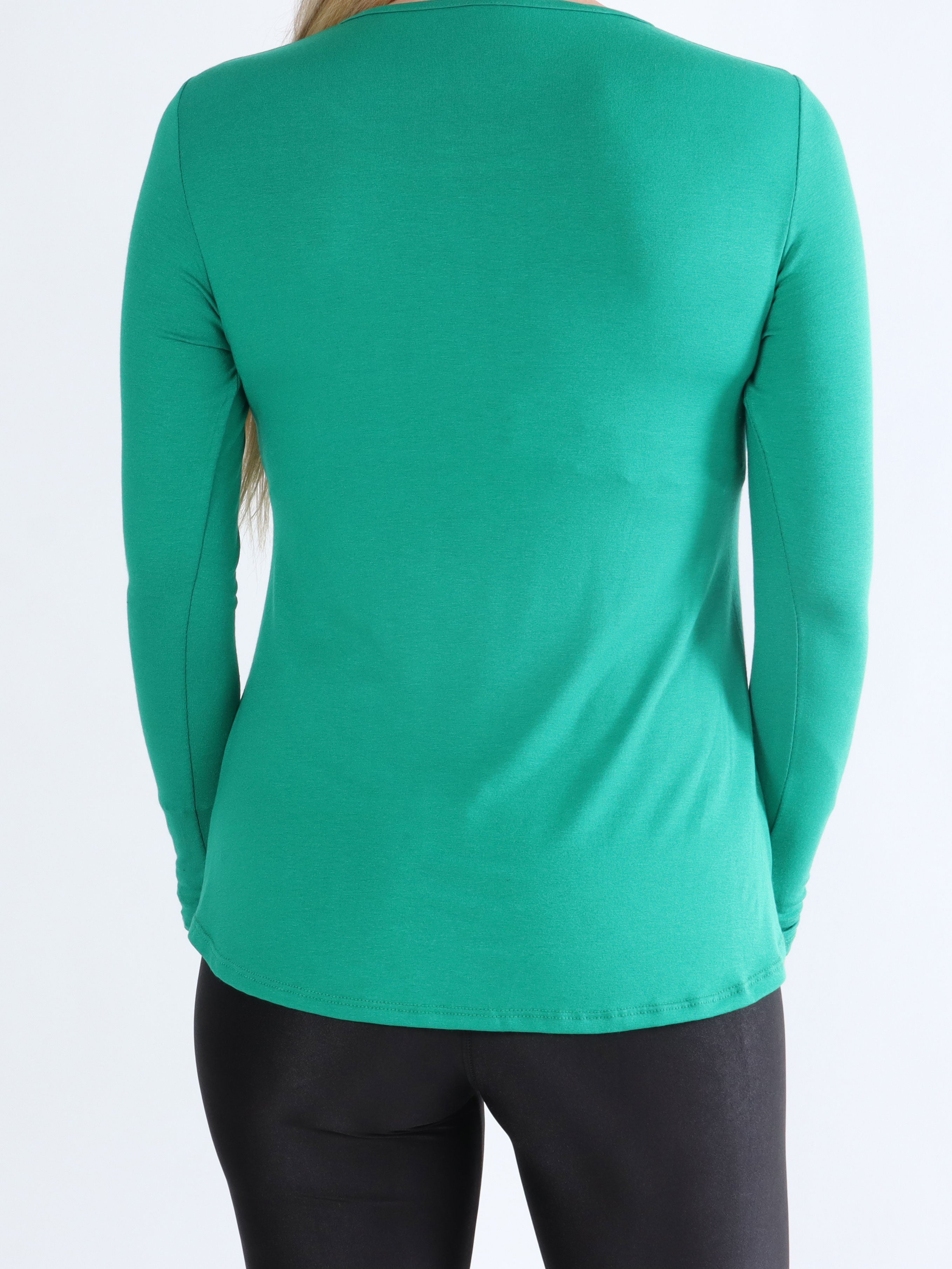 Otine - Langærmet basisbluse