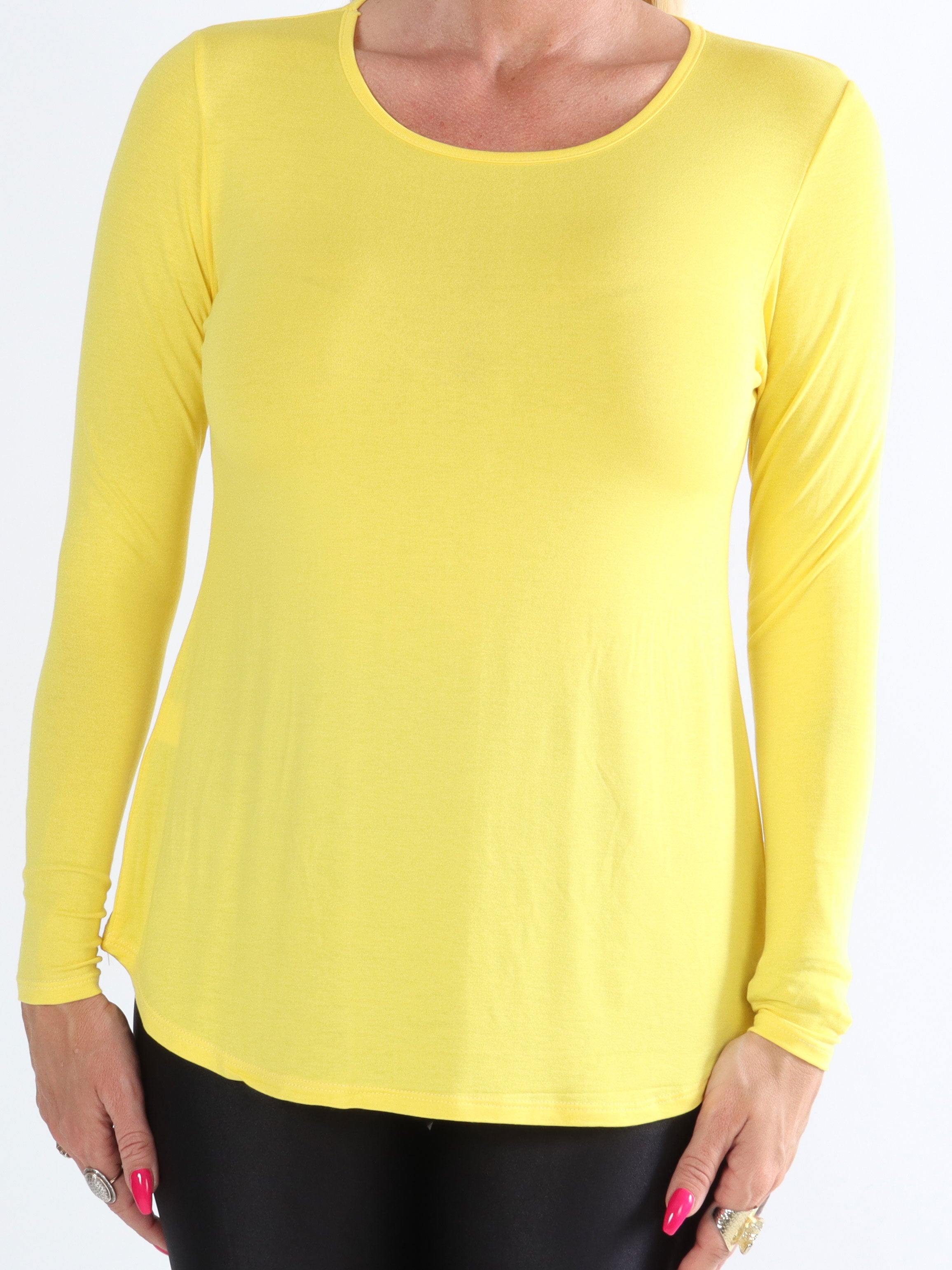 Otine - Langærmet basisbluse