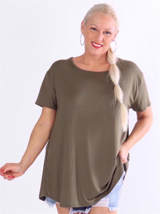 Otine Short - Basic bluse med korte ærmer (bestseller)