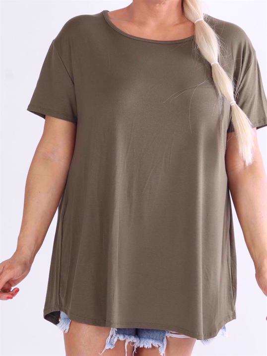 Otine Short - Basic bluse med korte ærmer (bestseller)