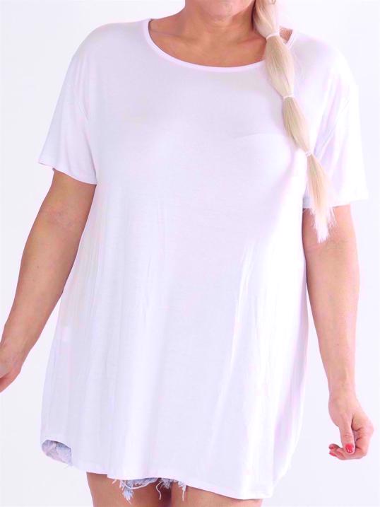 Otine Short - Basic bluse med korte ærmer (bestseller)