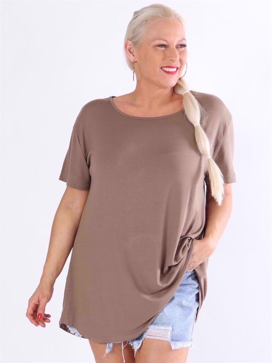 Otine Short - Basic bluse med korte ærmer (bestseller)