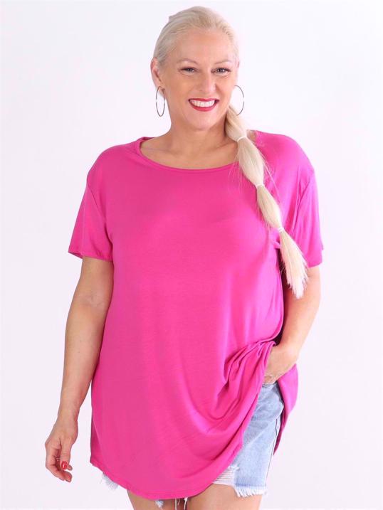 Otine Short - Basic bluse med korte ærmer (bestseller)
