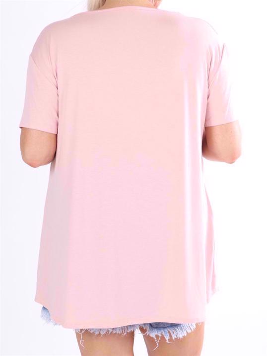 Otine Short - Basic bluse med korte ærmer (bestseller)