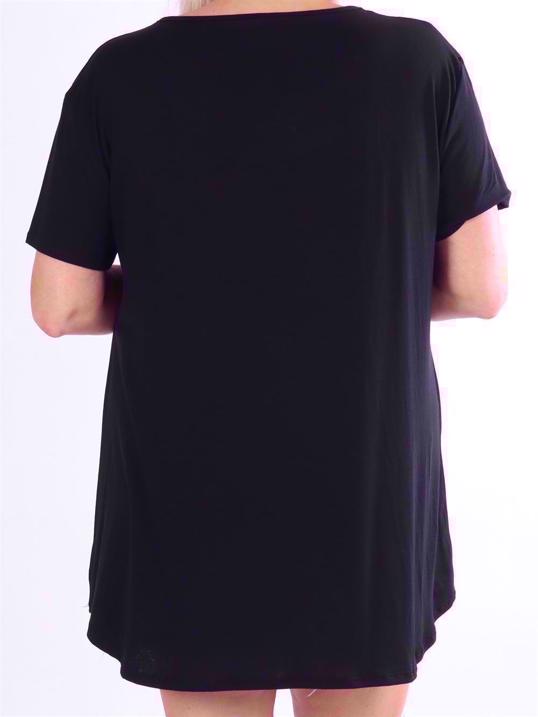 Otine Short - Basic bluse med korte ærmer (bestseller)