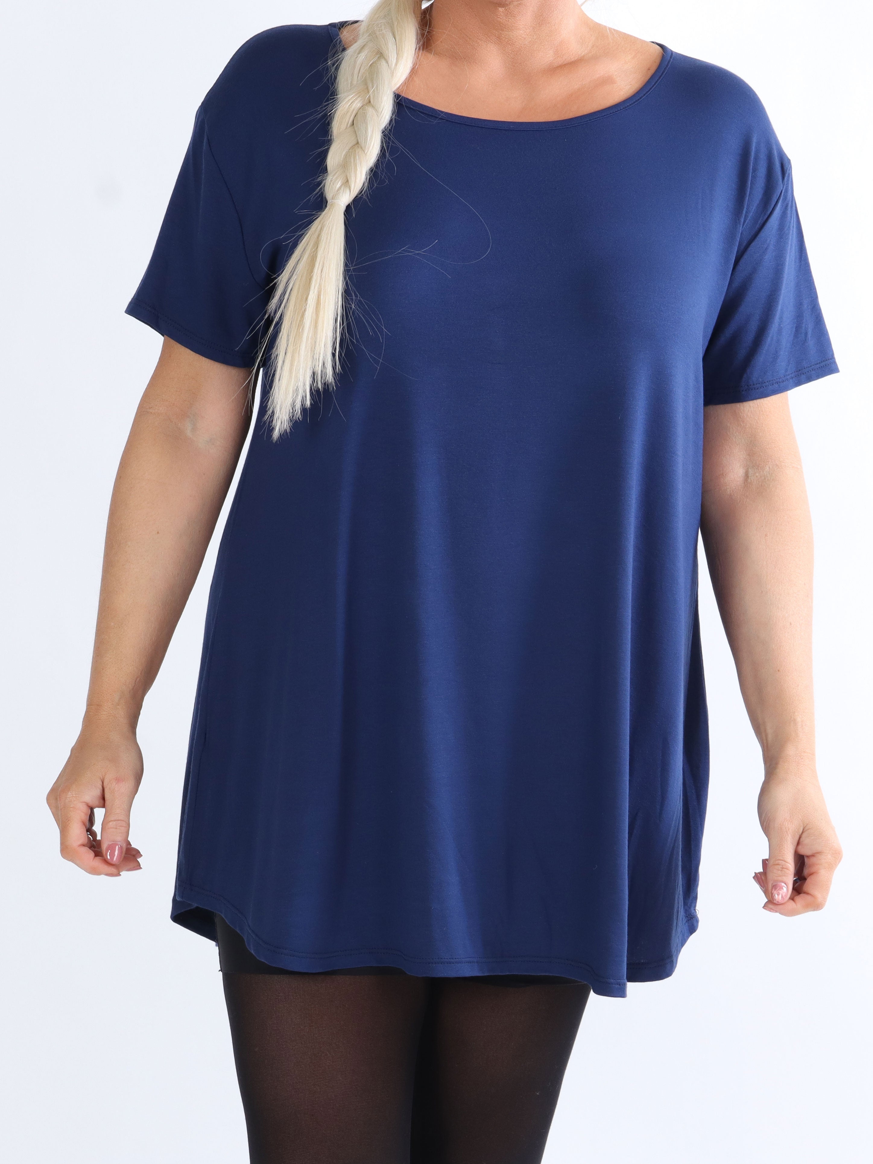 Otine Short - Basic bluse med korte ærmer (bestseller)