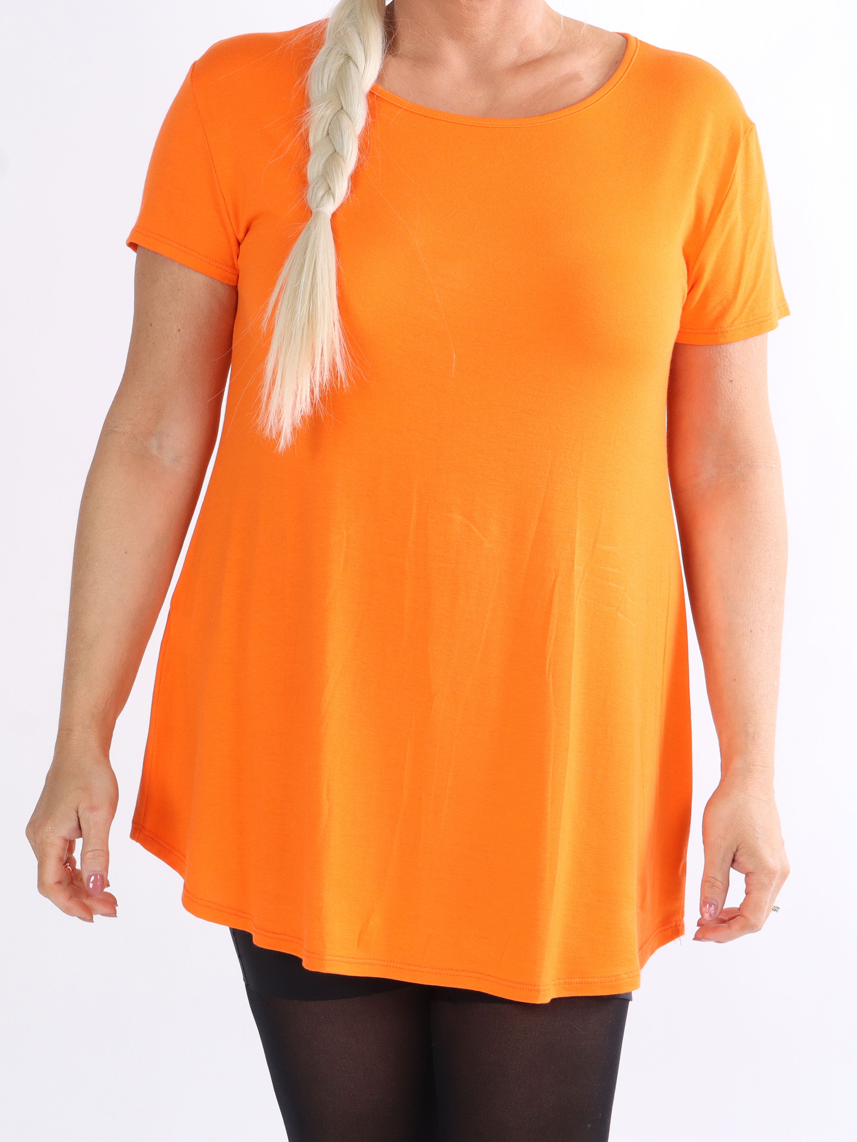 Otine Short - Basic bluse med korte ærmer (bestseller)