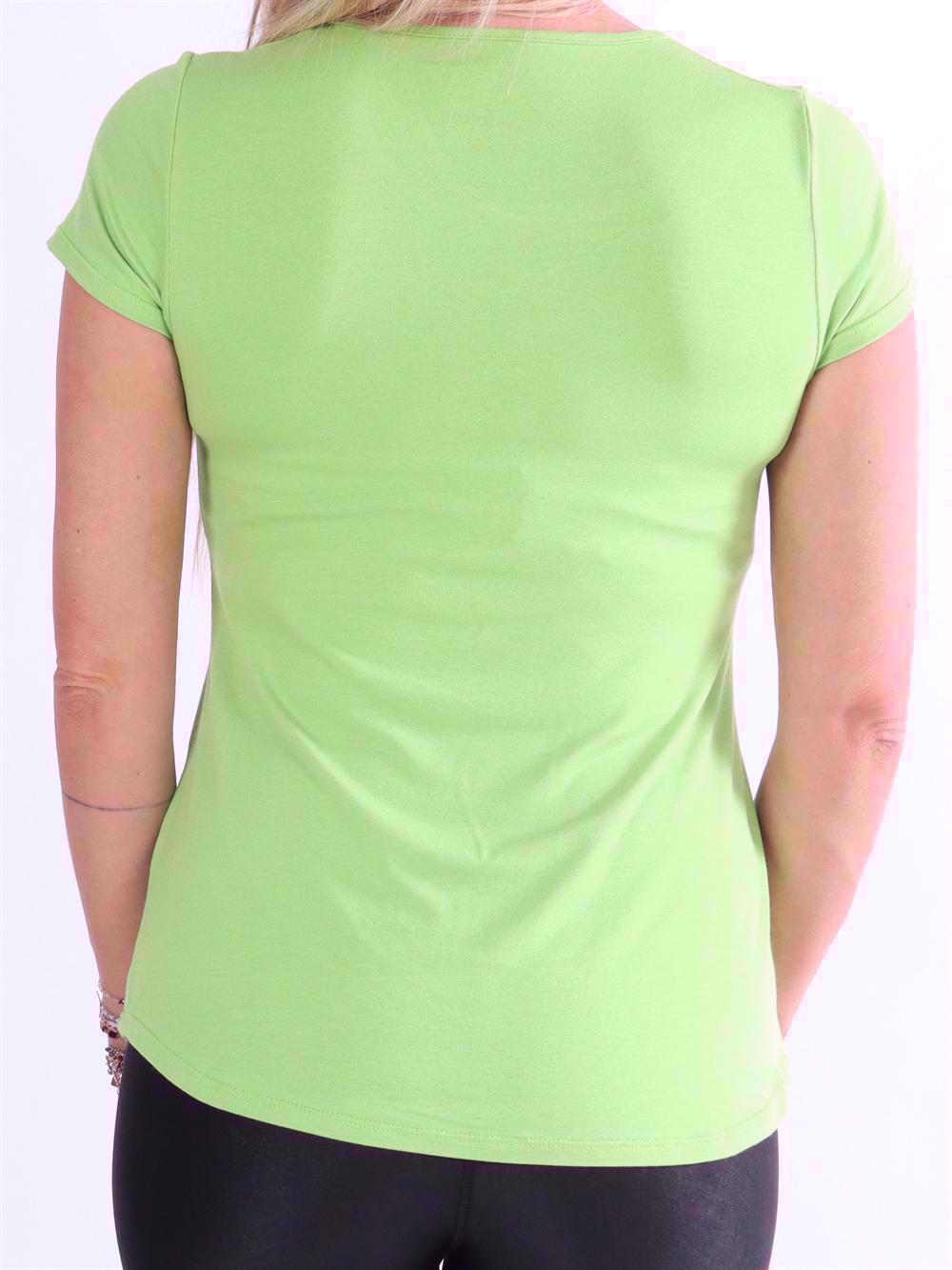 Otine Short - Basic bluse med korte ærmer (bestseller)