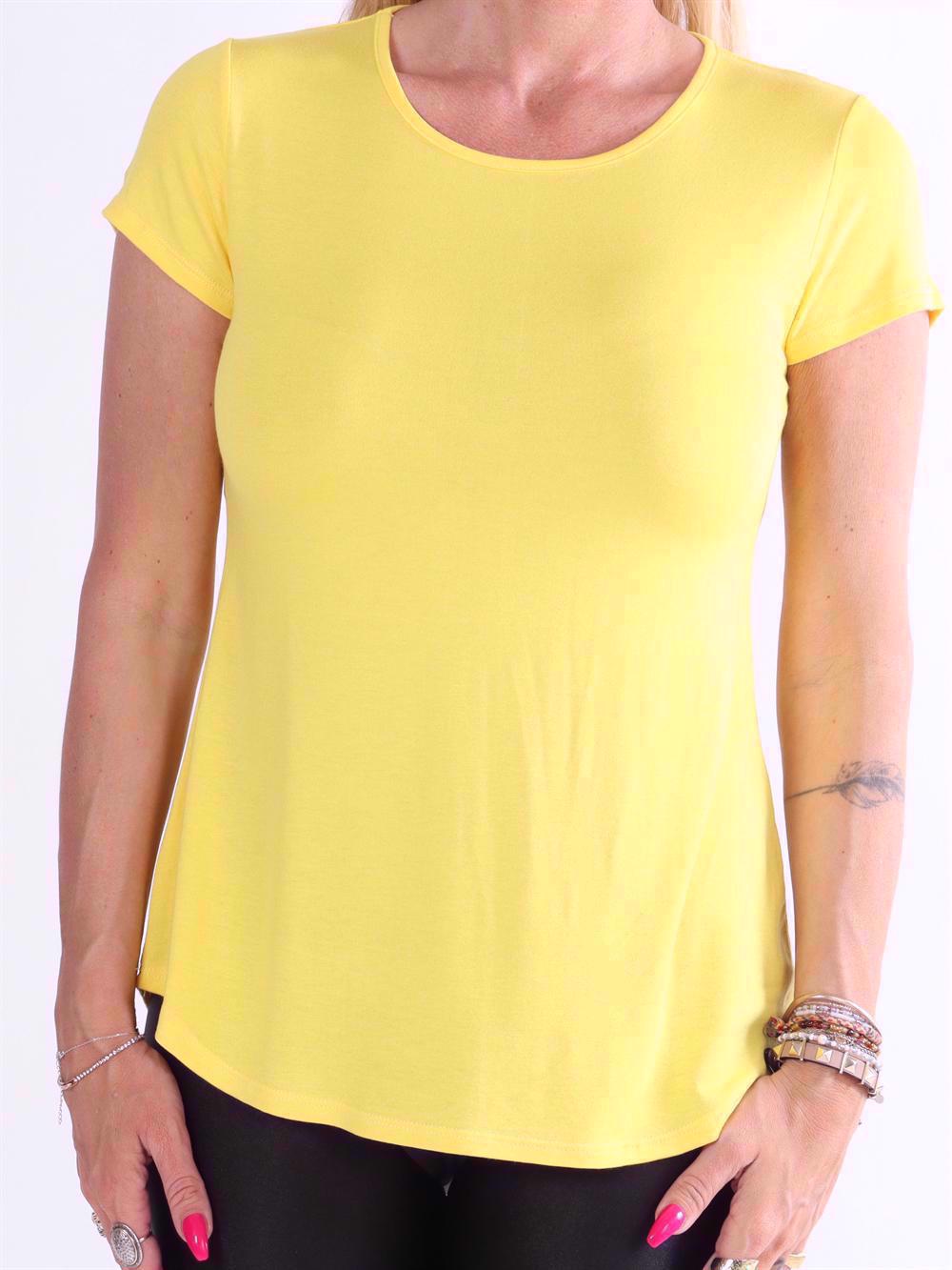 Otine Short - Basic bluse med korte ærmer (bestseller)