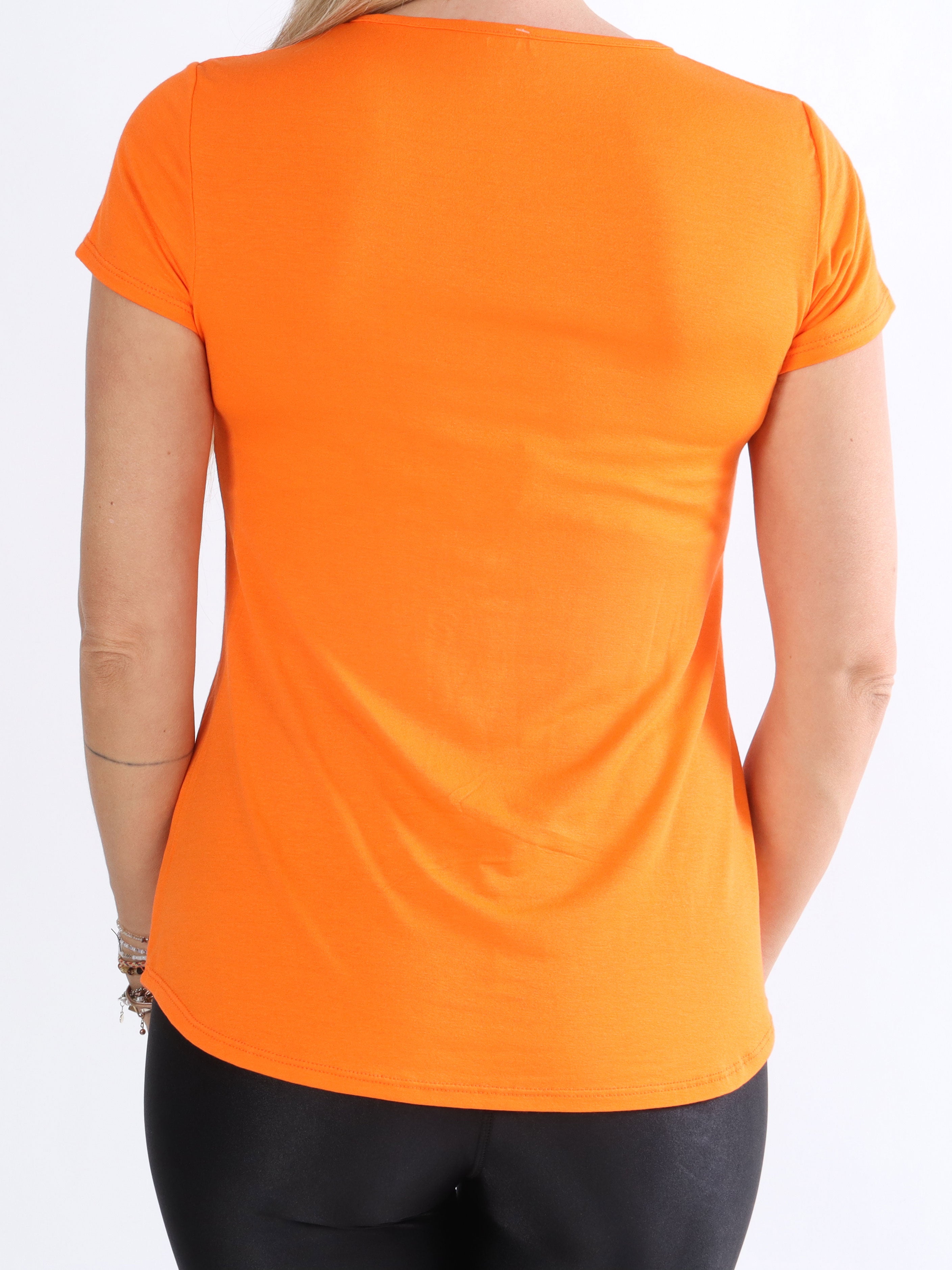 Otine Short - Basic bluse med korte ærmer (bestseller)