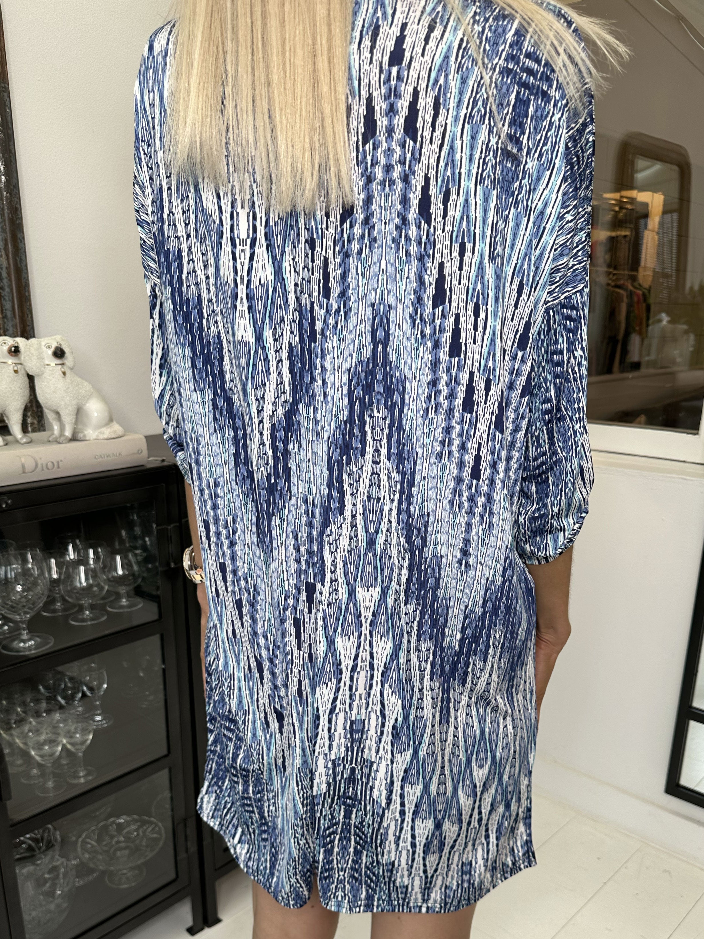 Paprika - Skøn tunika kjole i cool print