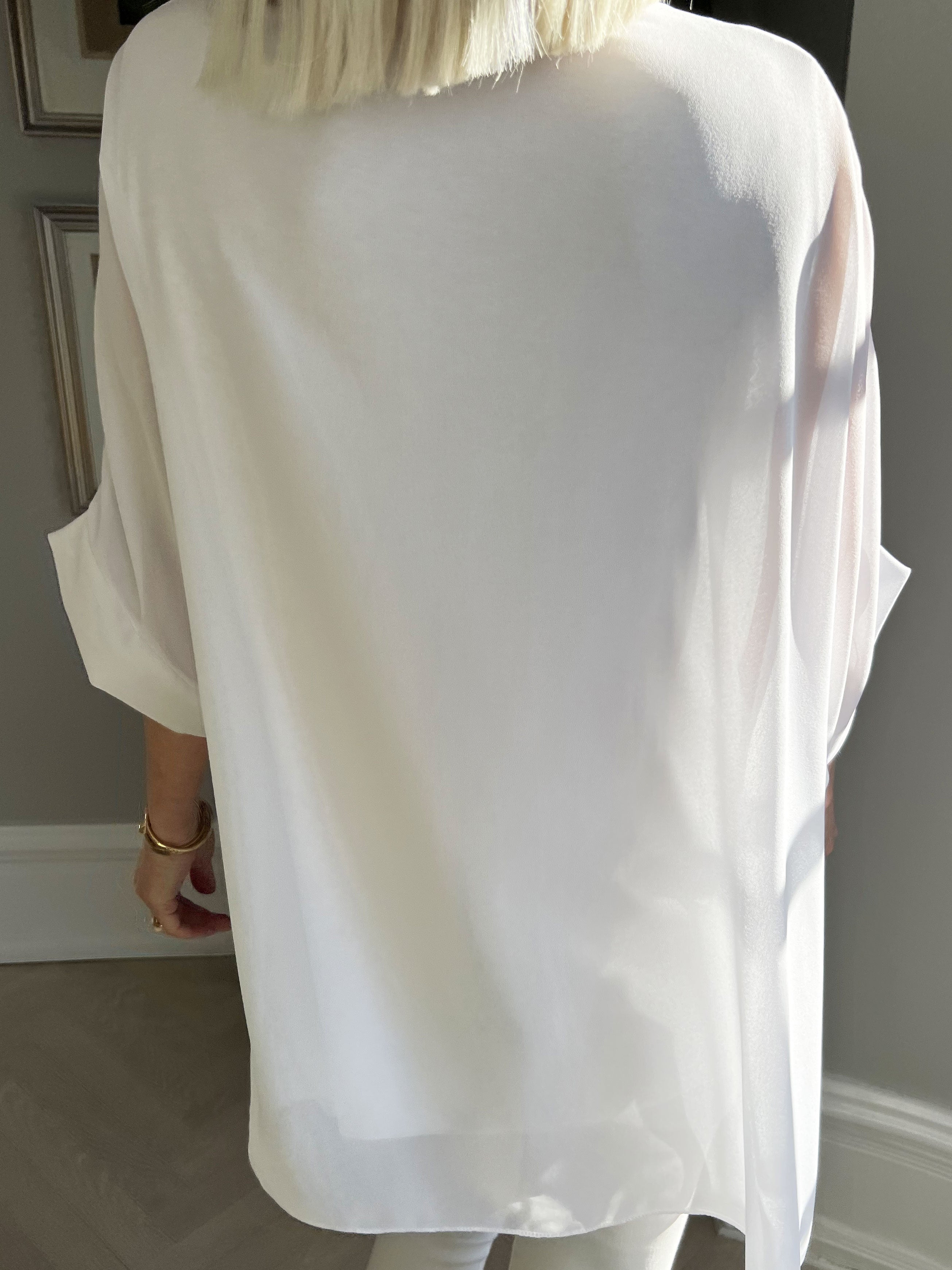 Patty - Sød tunika med chiffonlag yderst