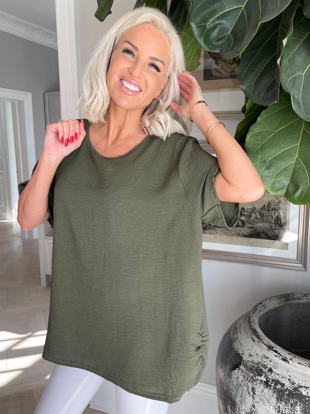 Piana - Kortærmet bluse