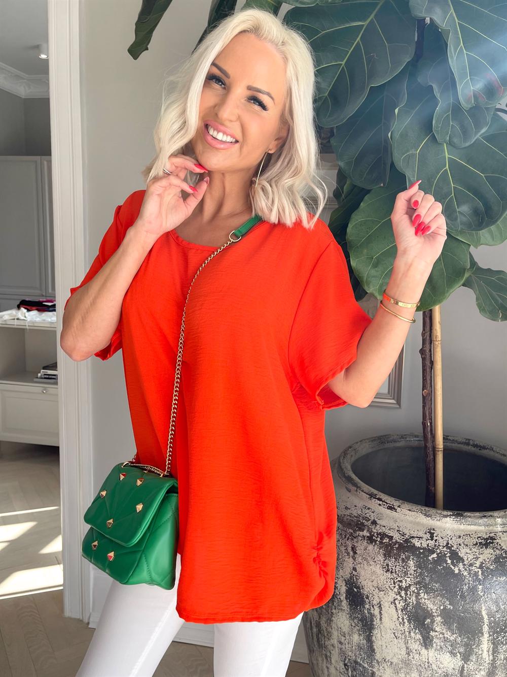 Piana - Kortærmet bluse