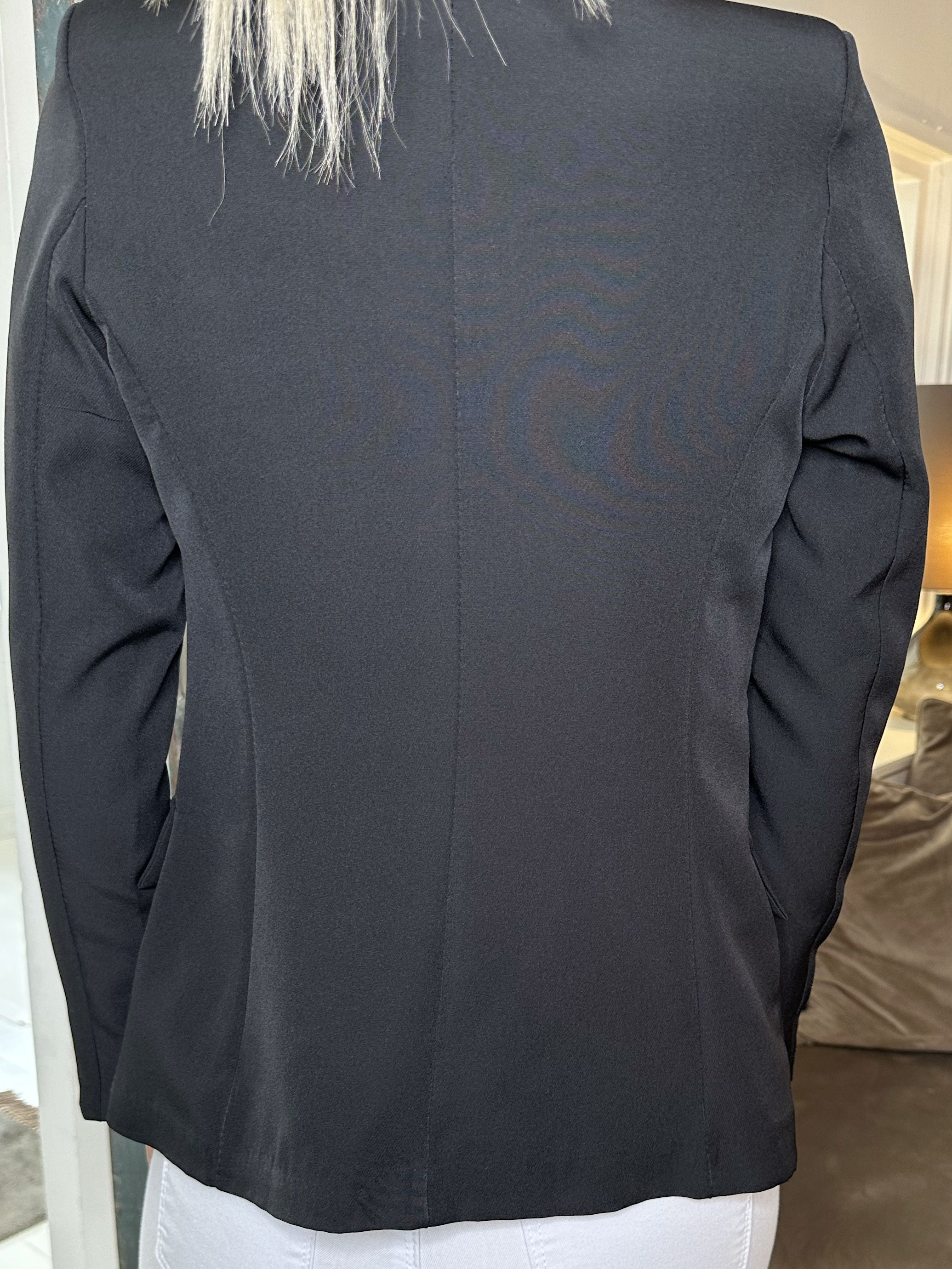 Queen - Let blazer med knappeer