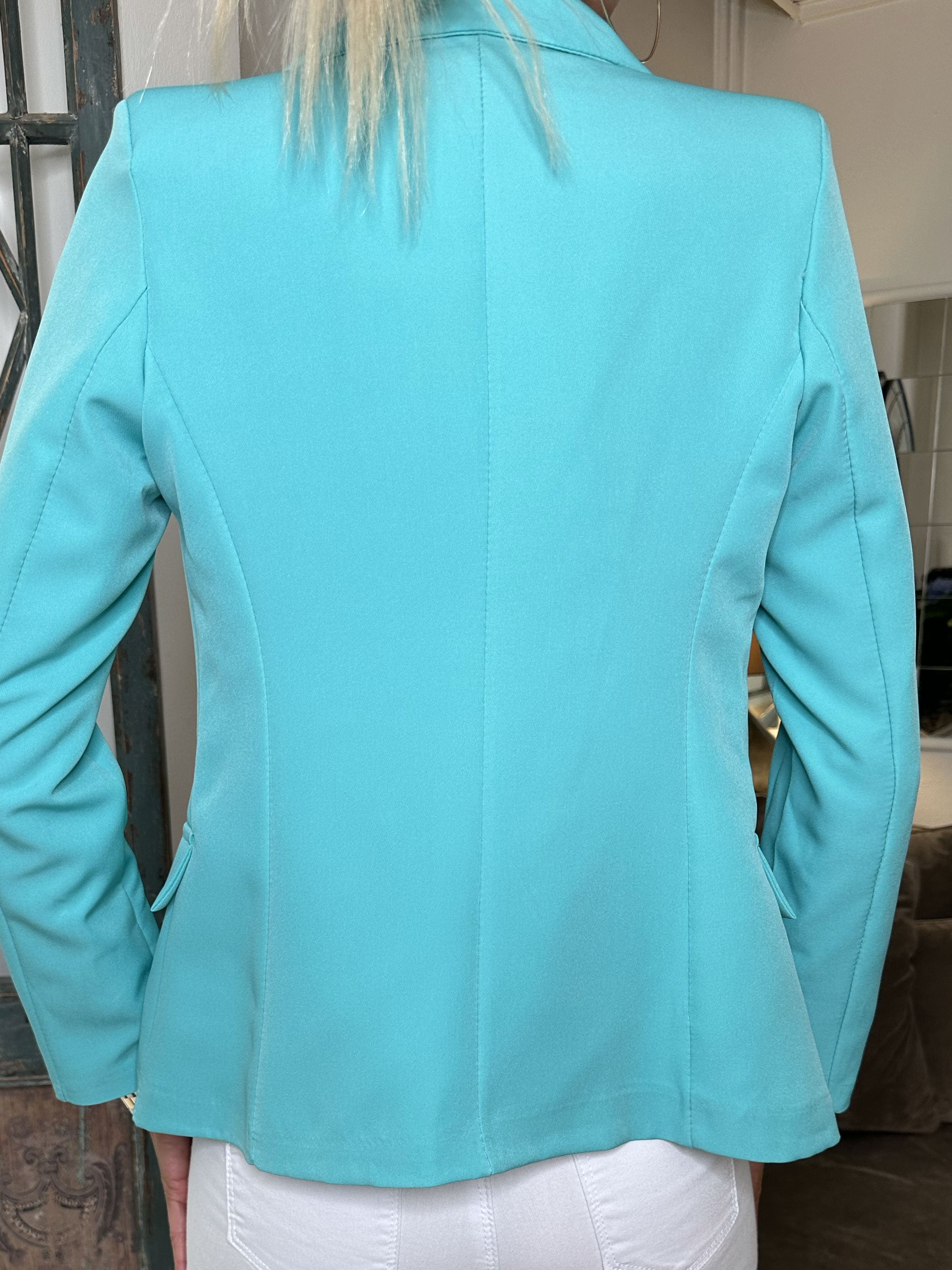 Queen - Let blazer med knappeer