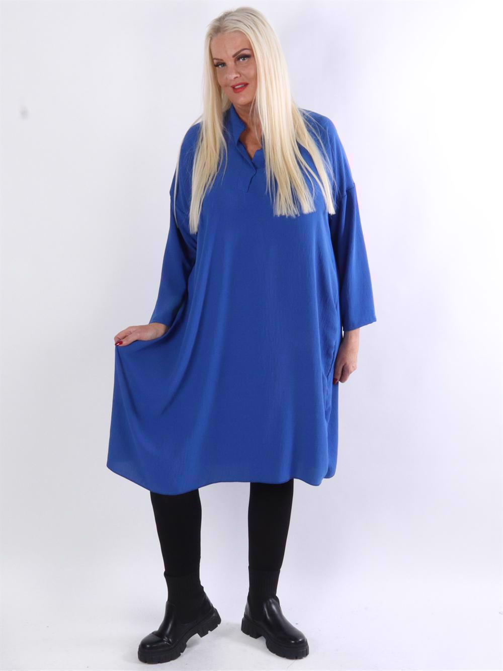 Safira - Skjortekjole i løs pasform