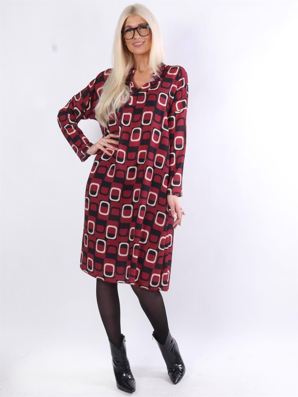 Safira - Skjortekjole i løs pasform