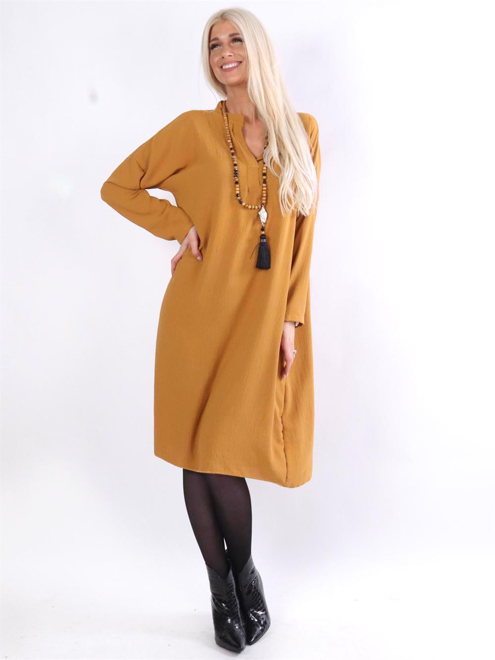 Safira - Skjortekjole i løs pasform