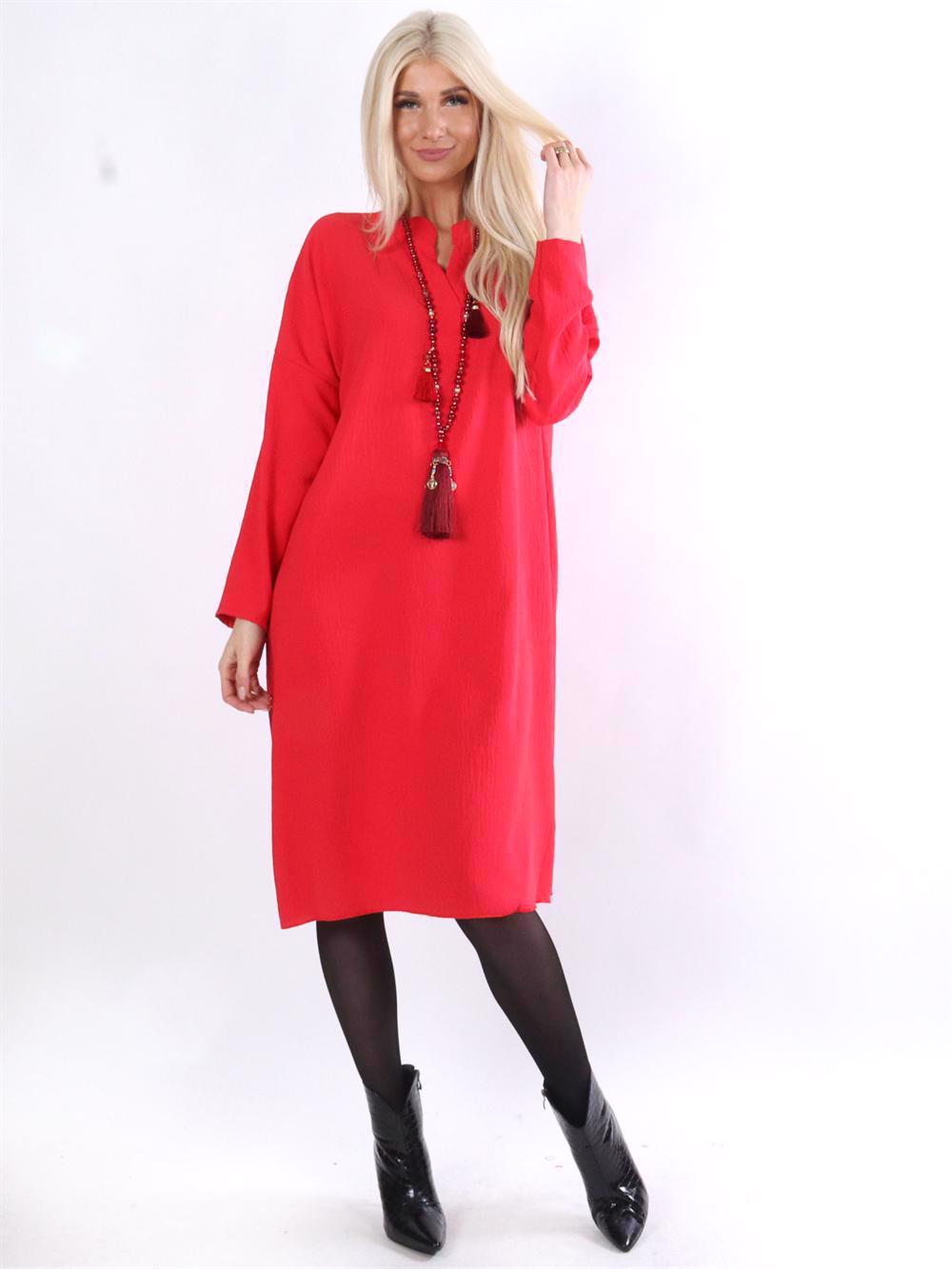 Safira - Skjortekjole i løs pasform