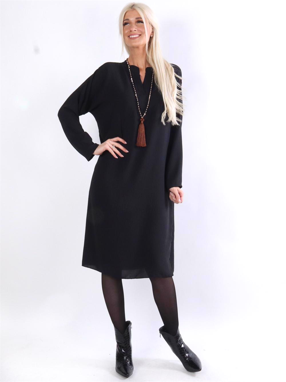 Safira - Skjortekjole i løs pasform