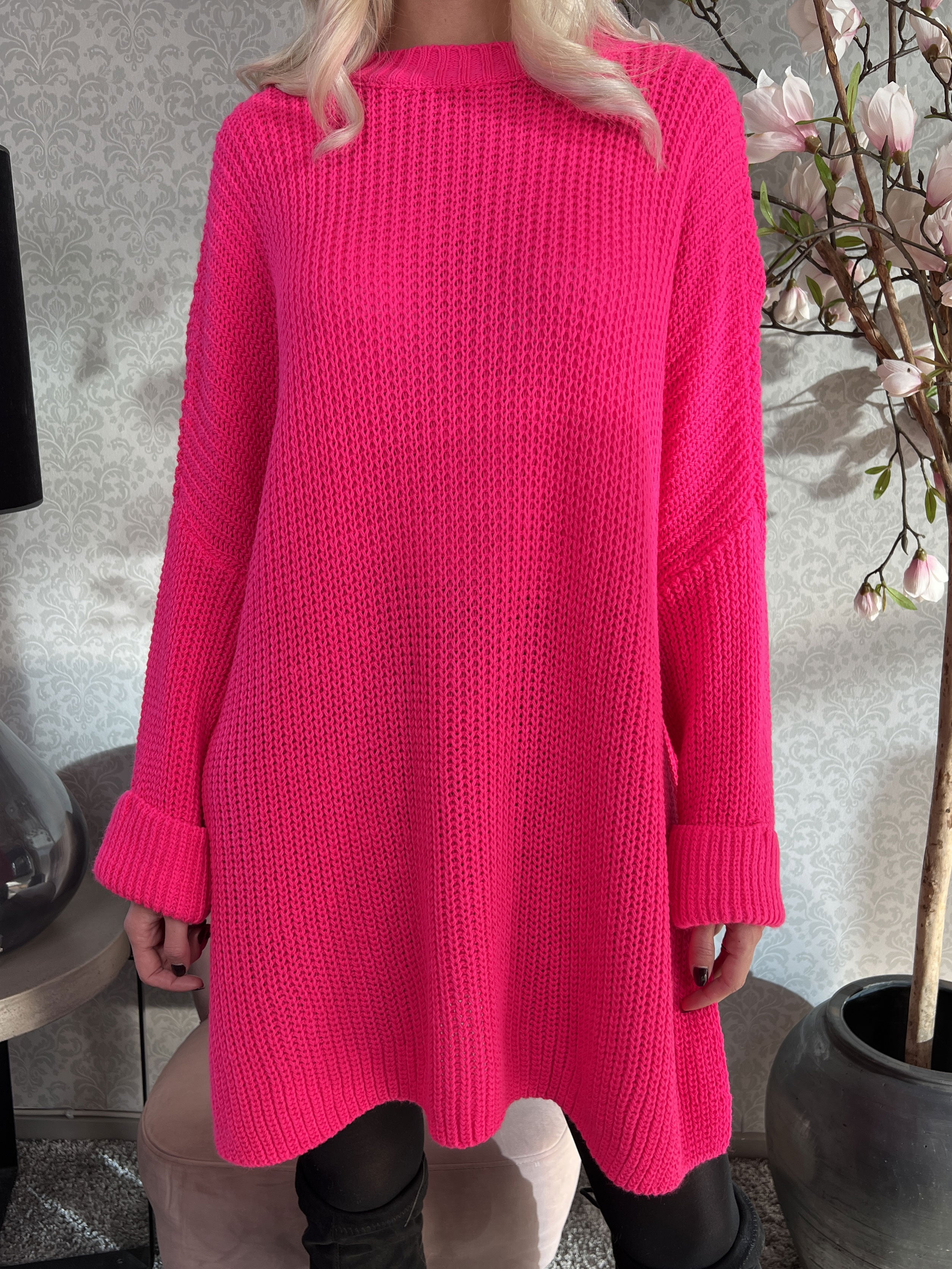 Serafina - Oversize strik med slids