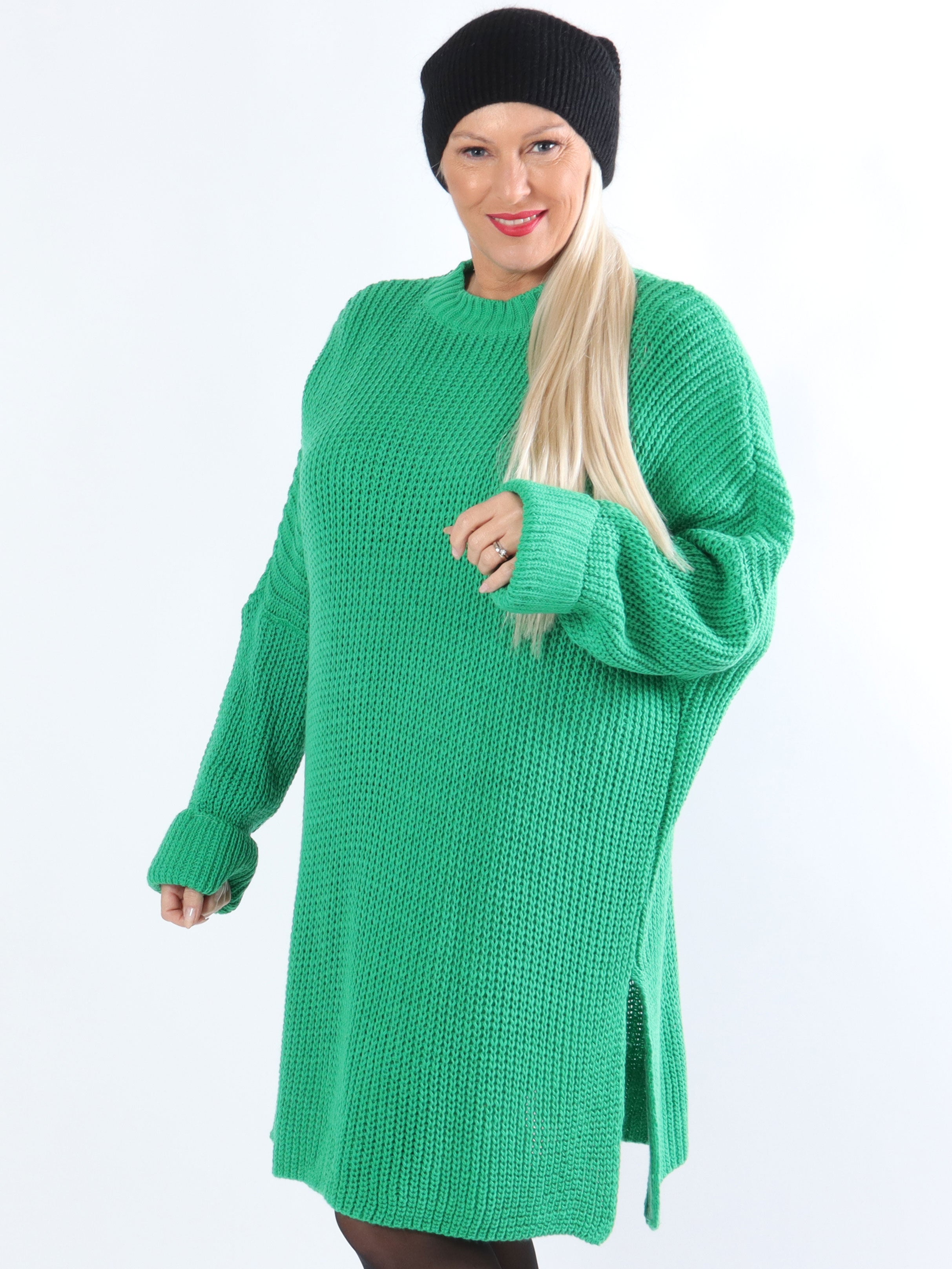 Serafina - Oversize strik med slids