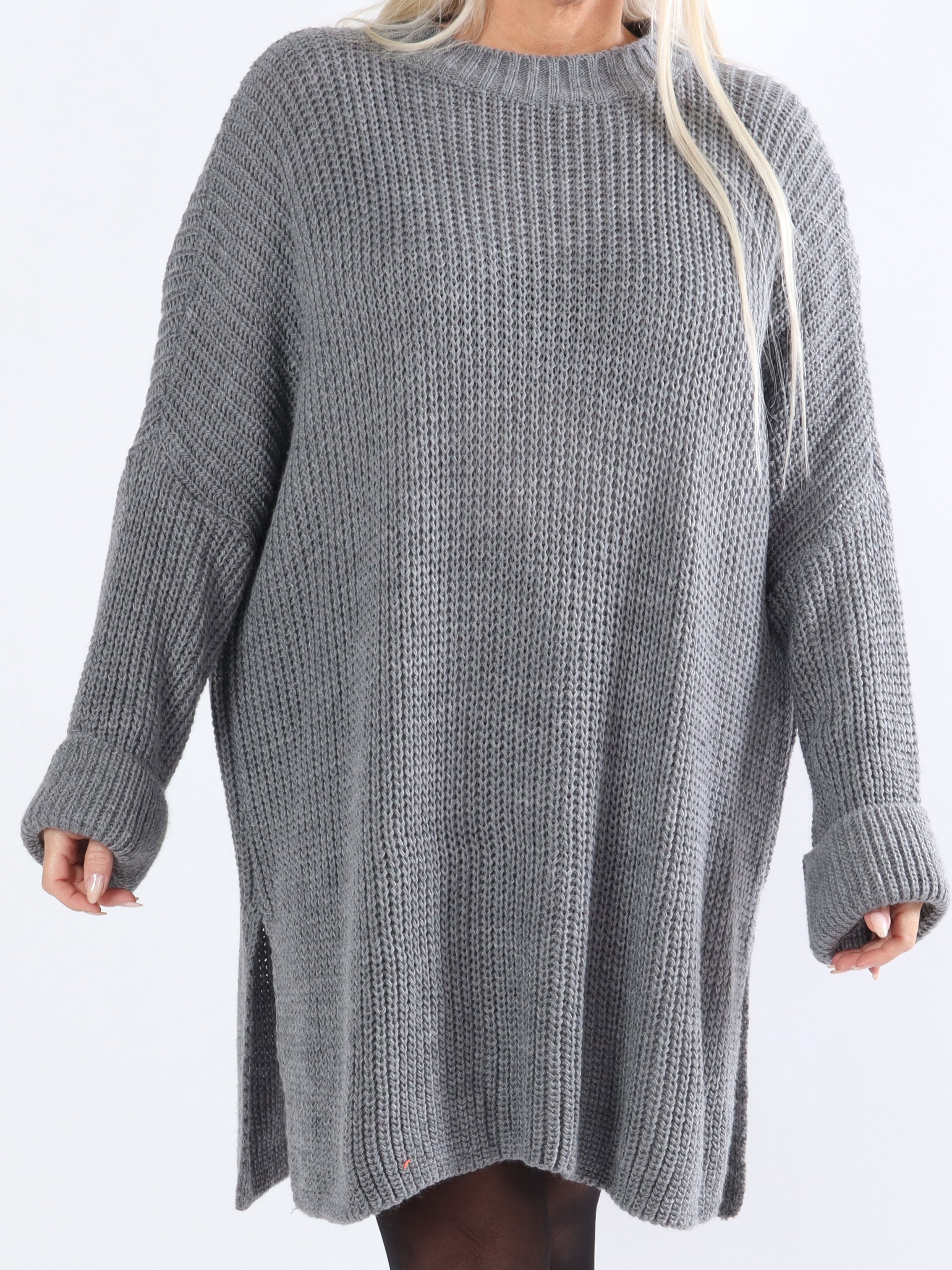 Serafina - Oversize strik med slids