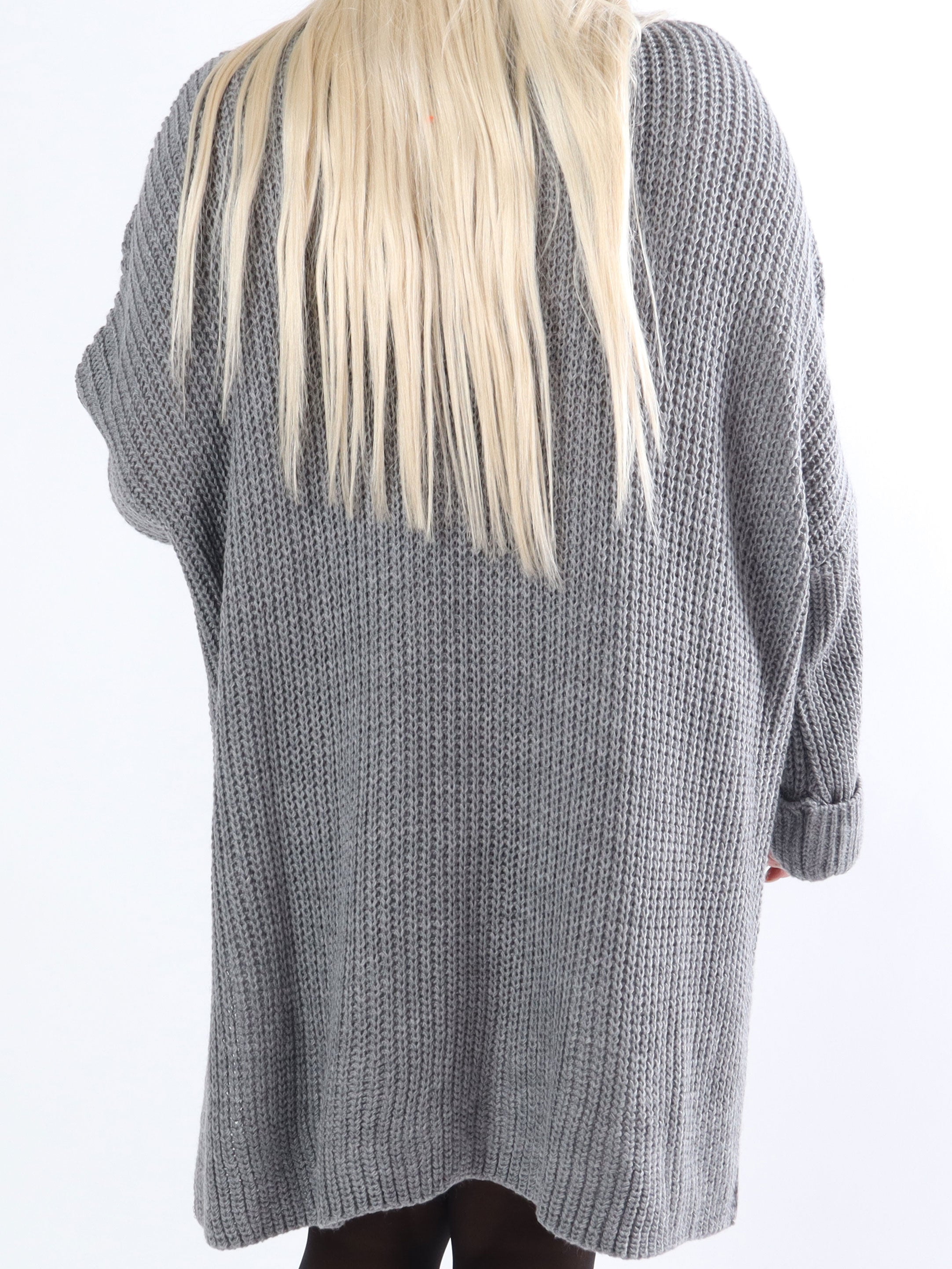 Serafina - Oversize strik med slids