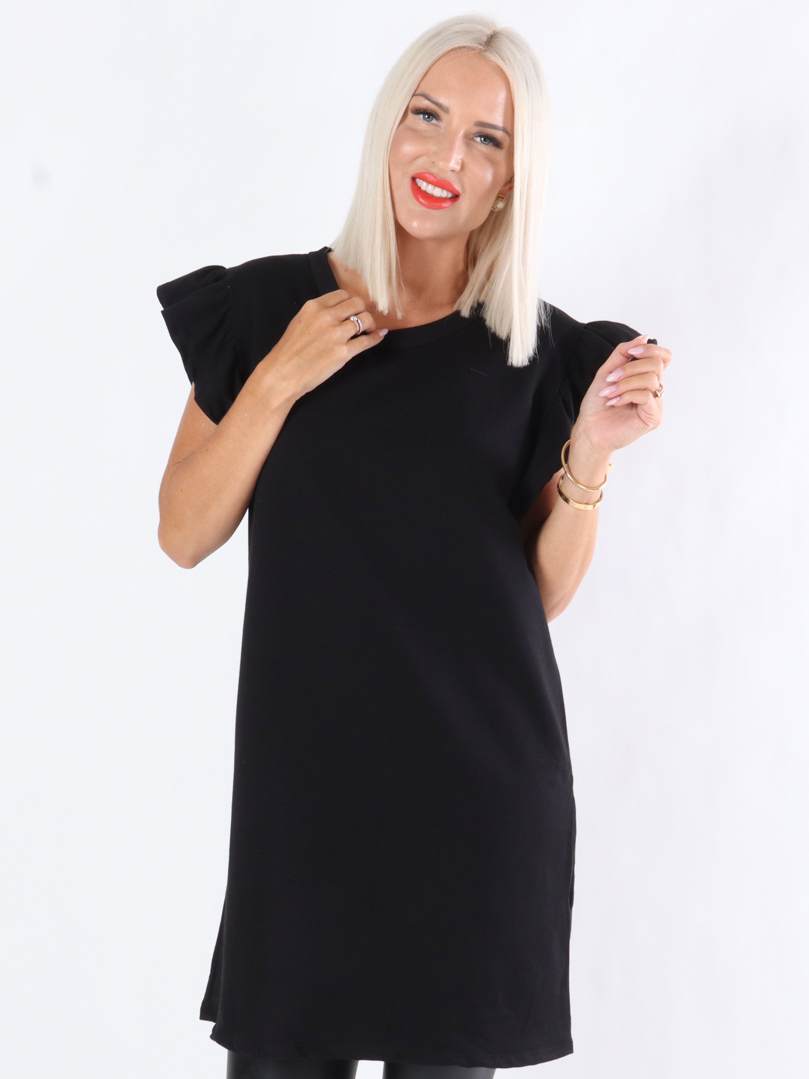 Sus - Tunikakjole med søde flæseærmer