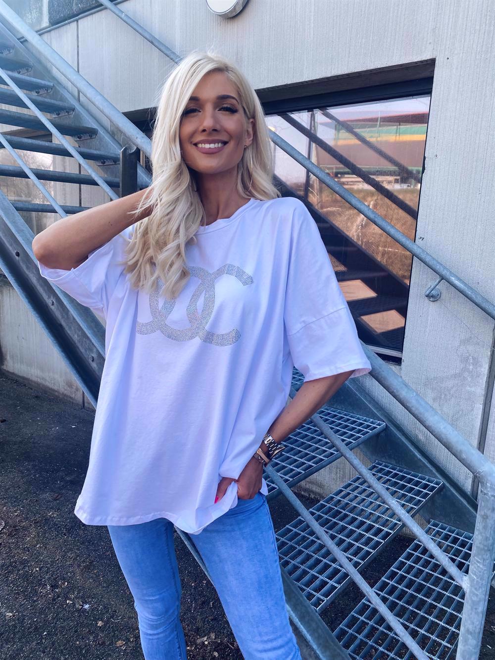 Suzan - T-shirt med similisten