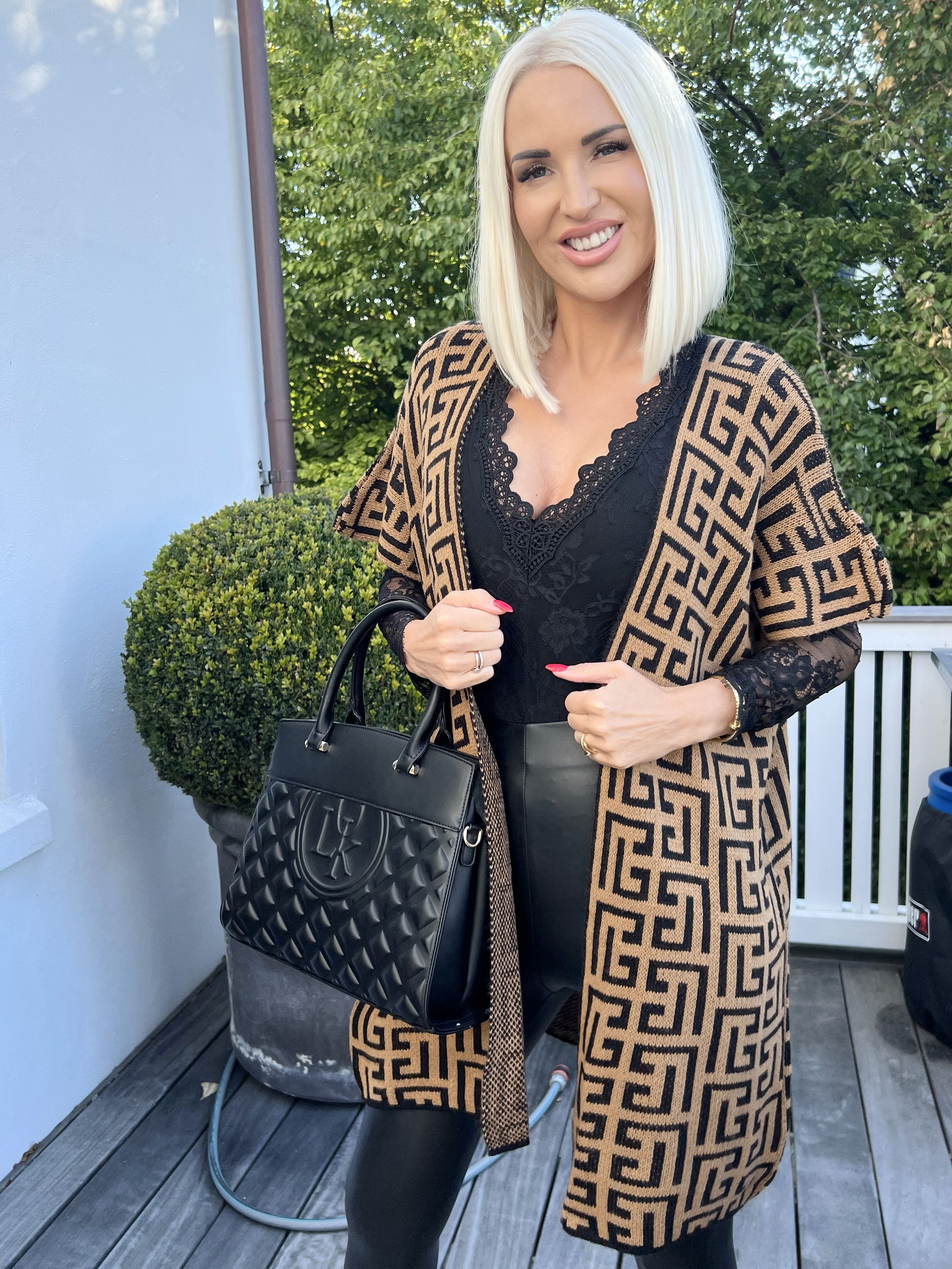 Tilly Pattern - Strik cardigan uden ærmer