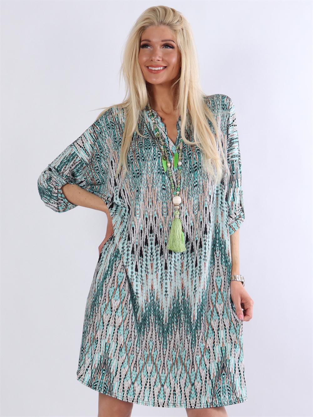 Tyra - Tunika i elastisk stof