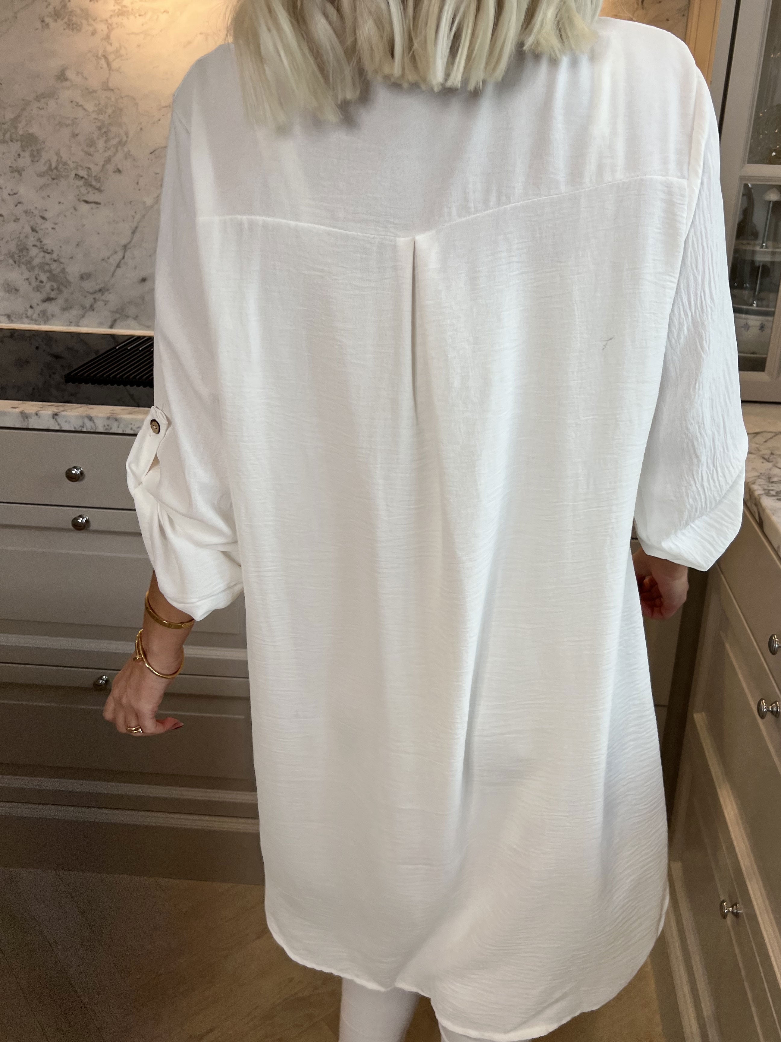 Vanesa Dress - Let og luftig kjole i plain farver