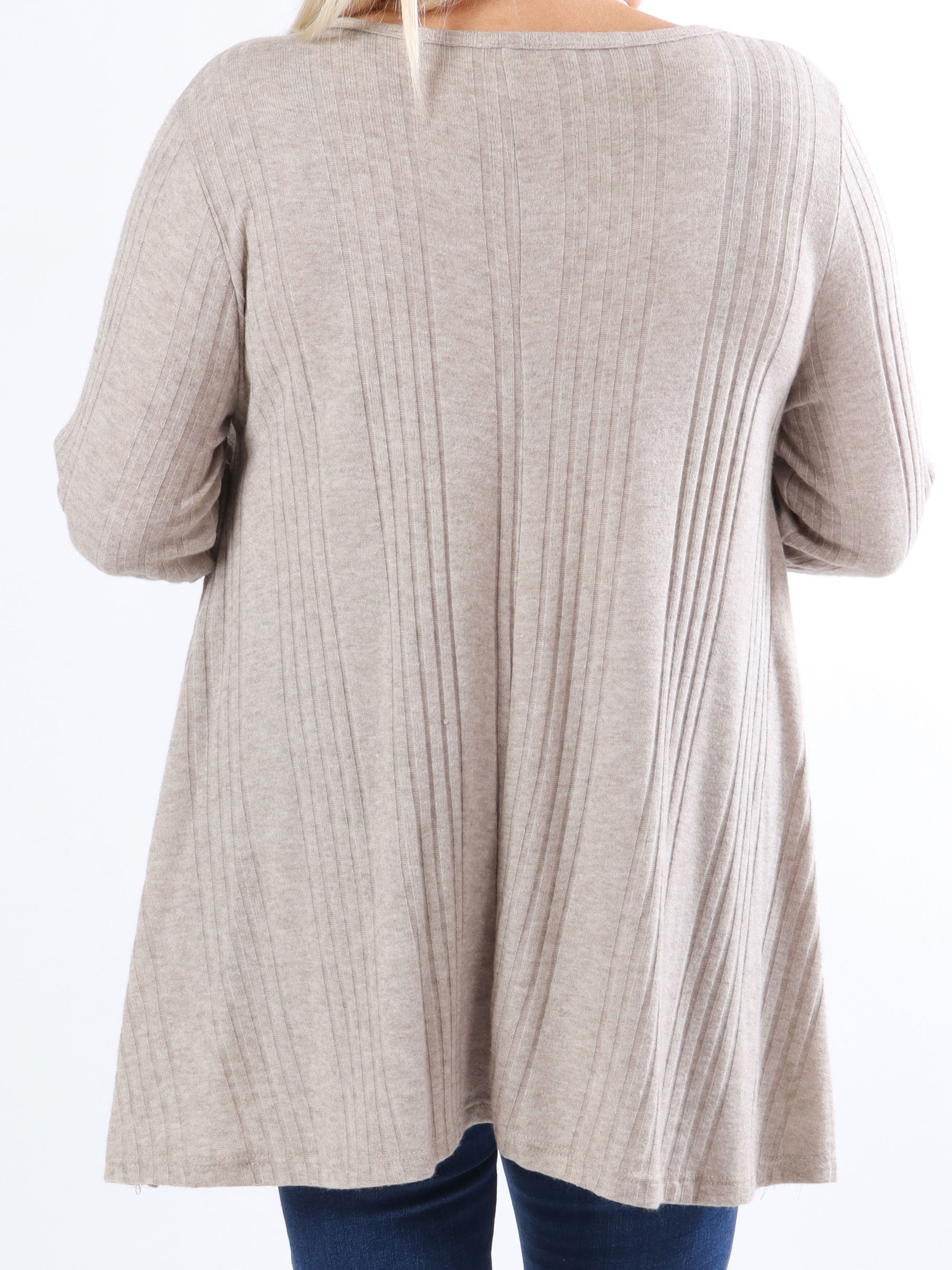 Ventura - Lækker blød plus size strikbluse