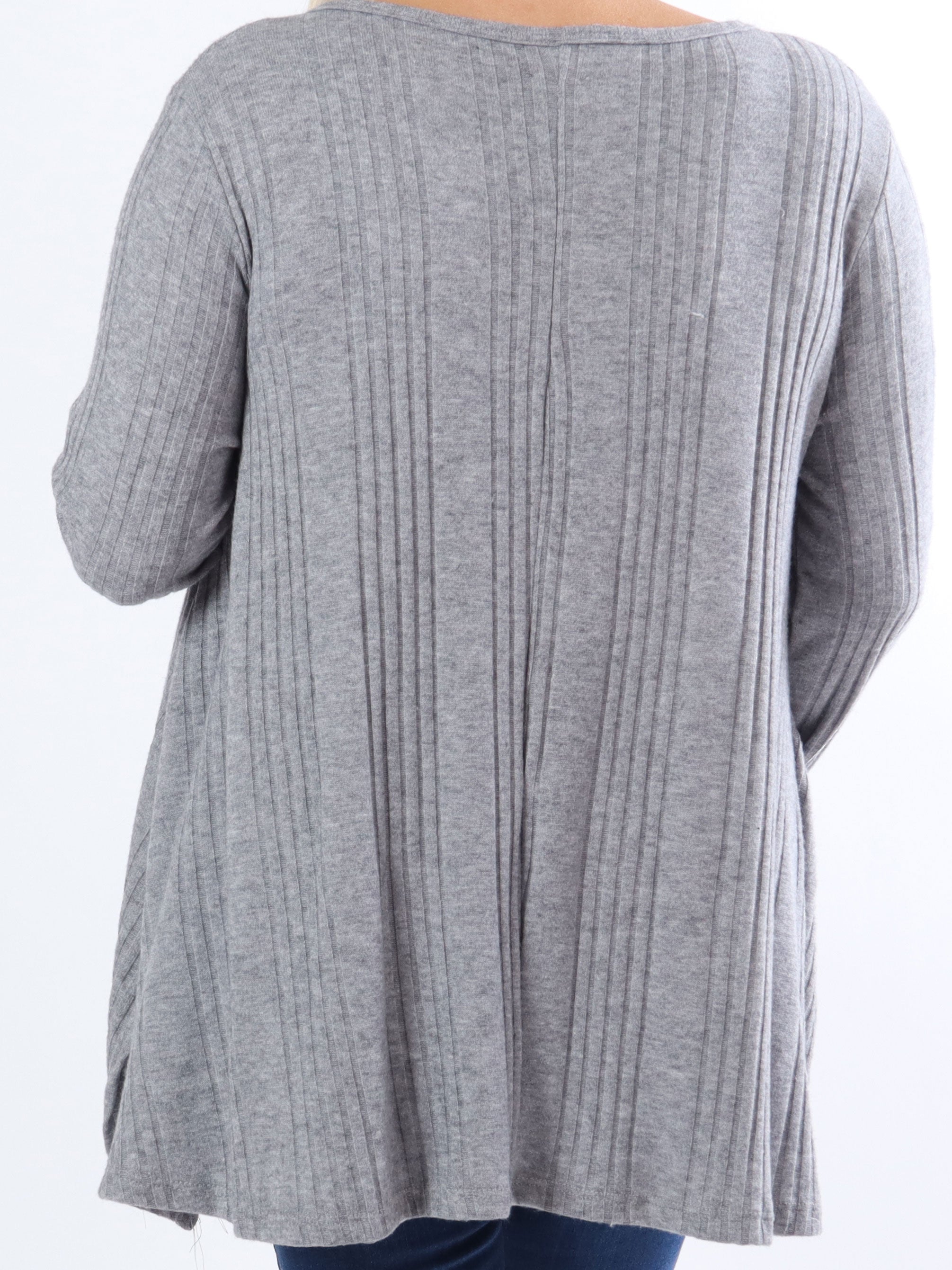 Ventura - Lækker blød plus size strikbluse