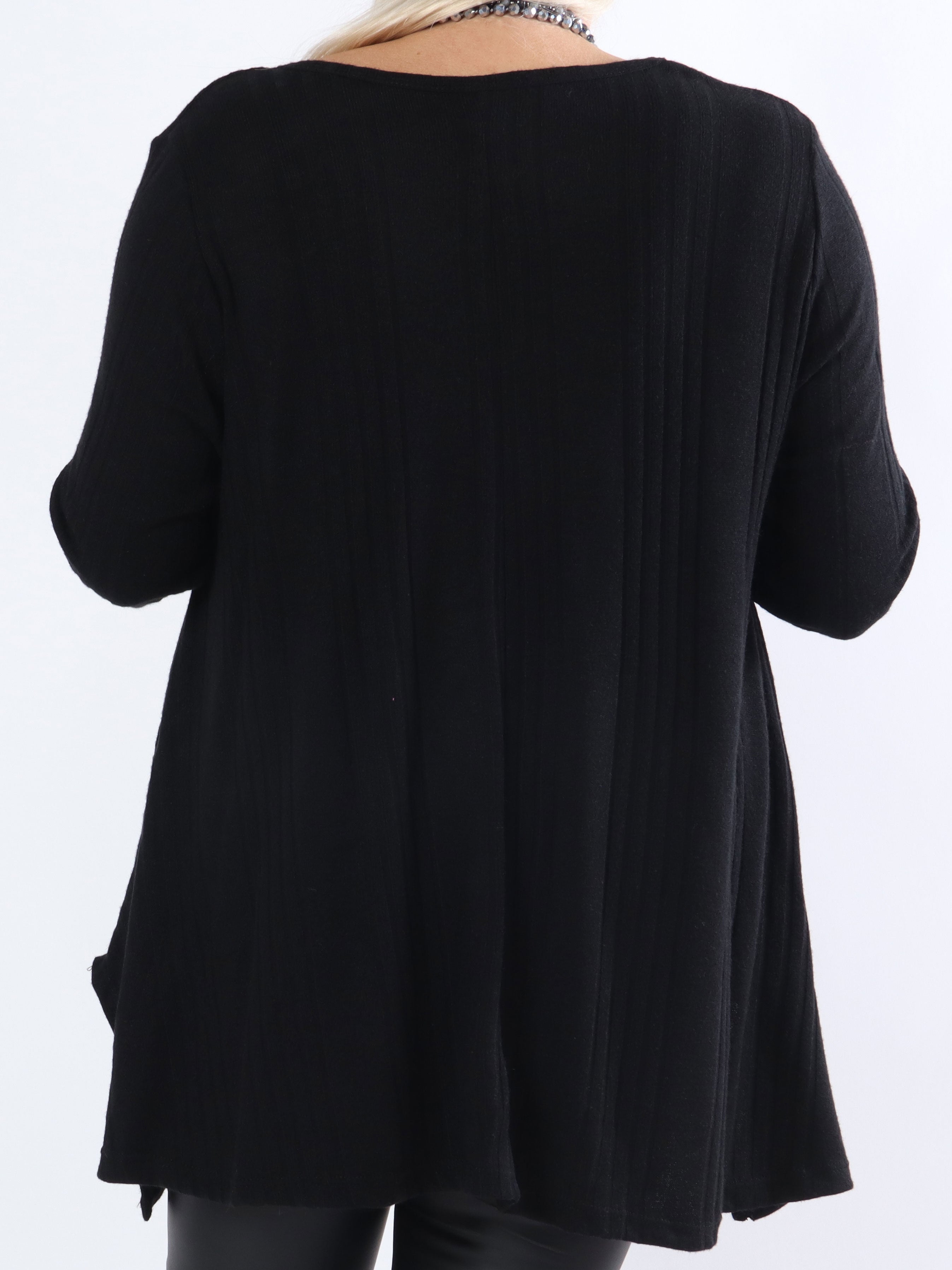 Ventura - Lækker blød plus size strikbluse