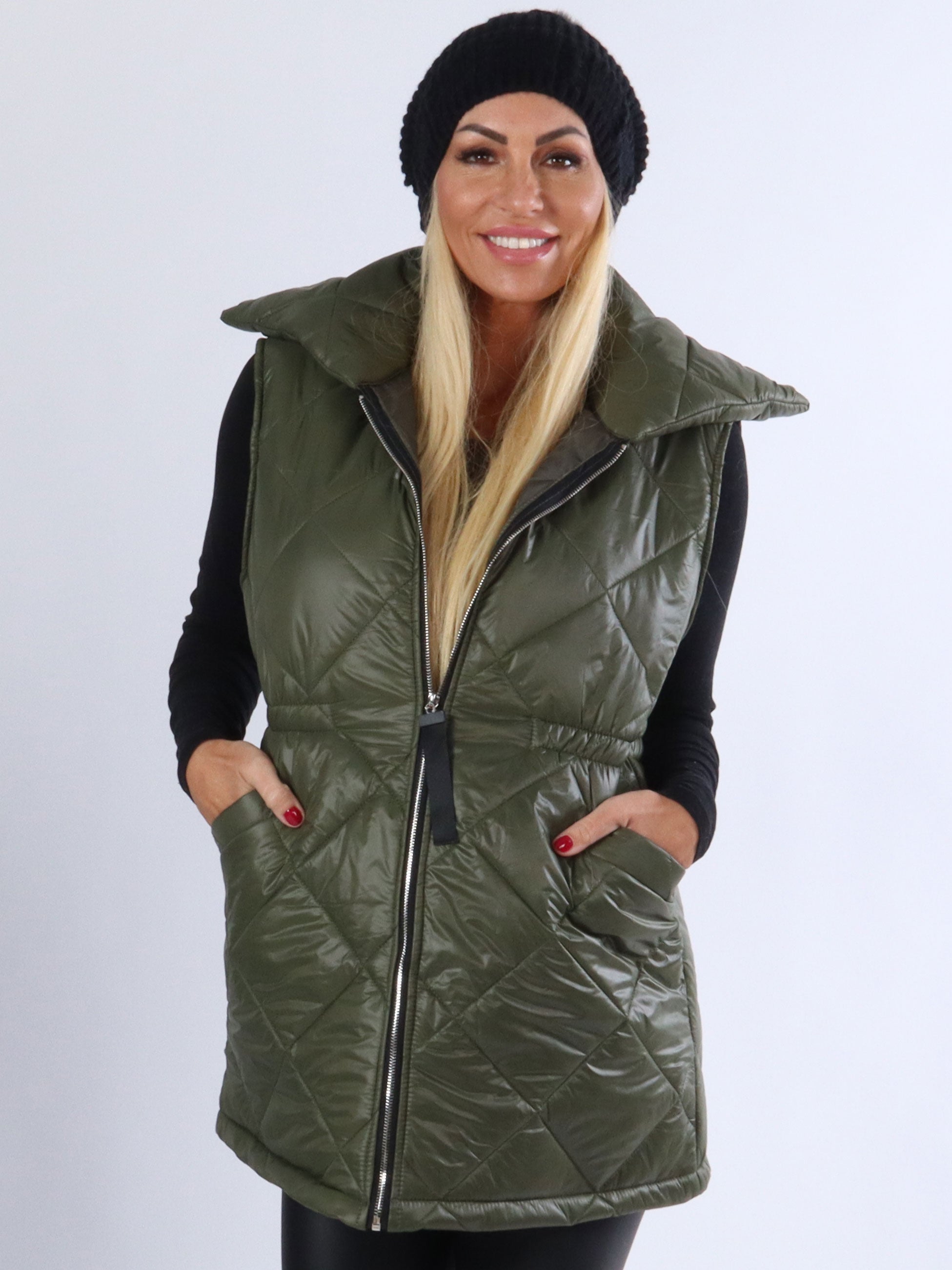 Vila - Taljeret vest med krave