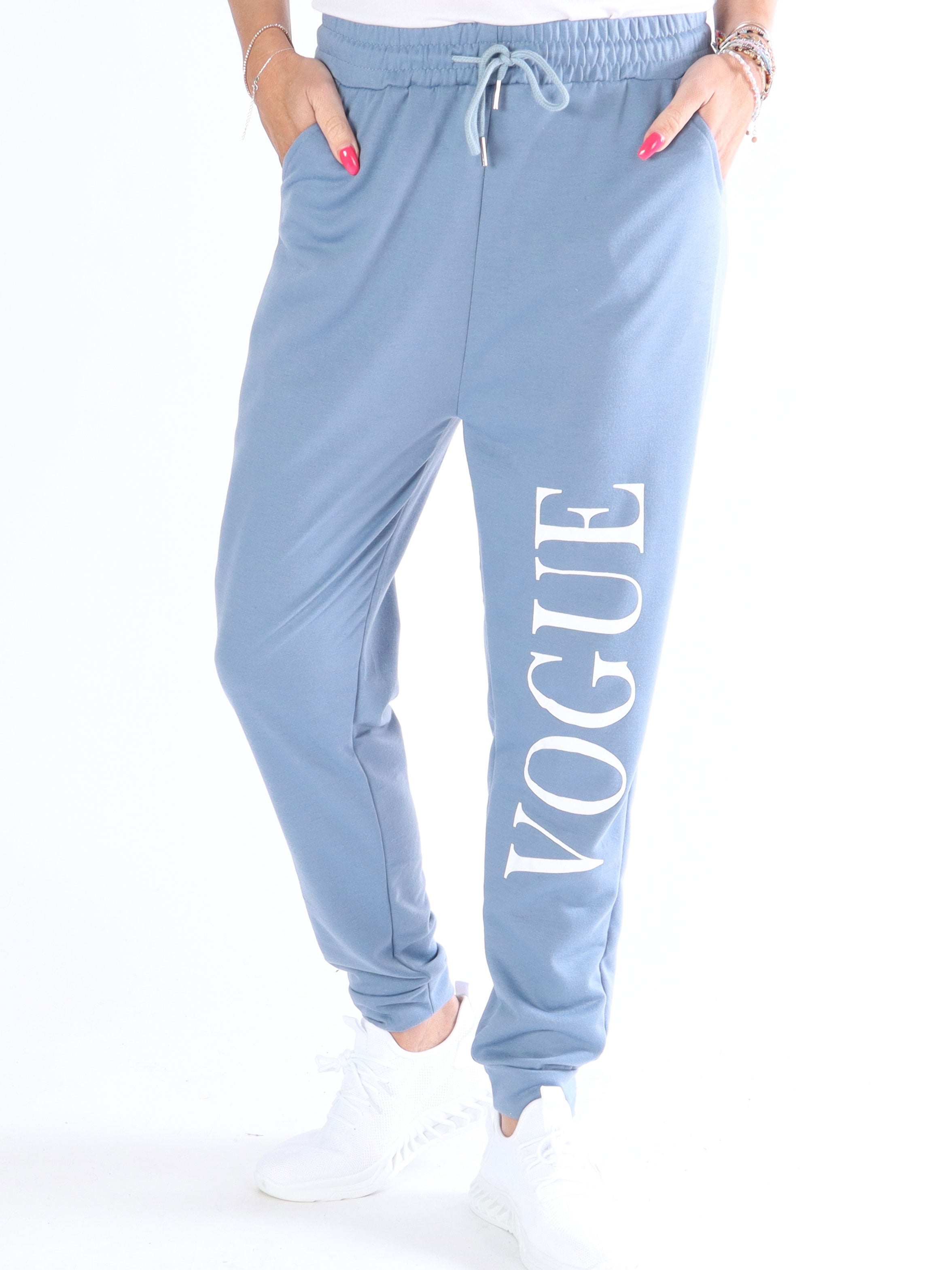 Vogue - Joggingbukser med skrift