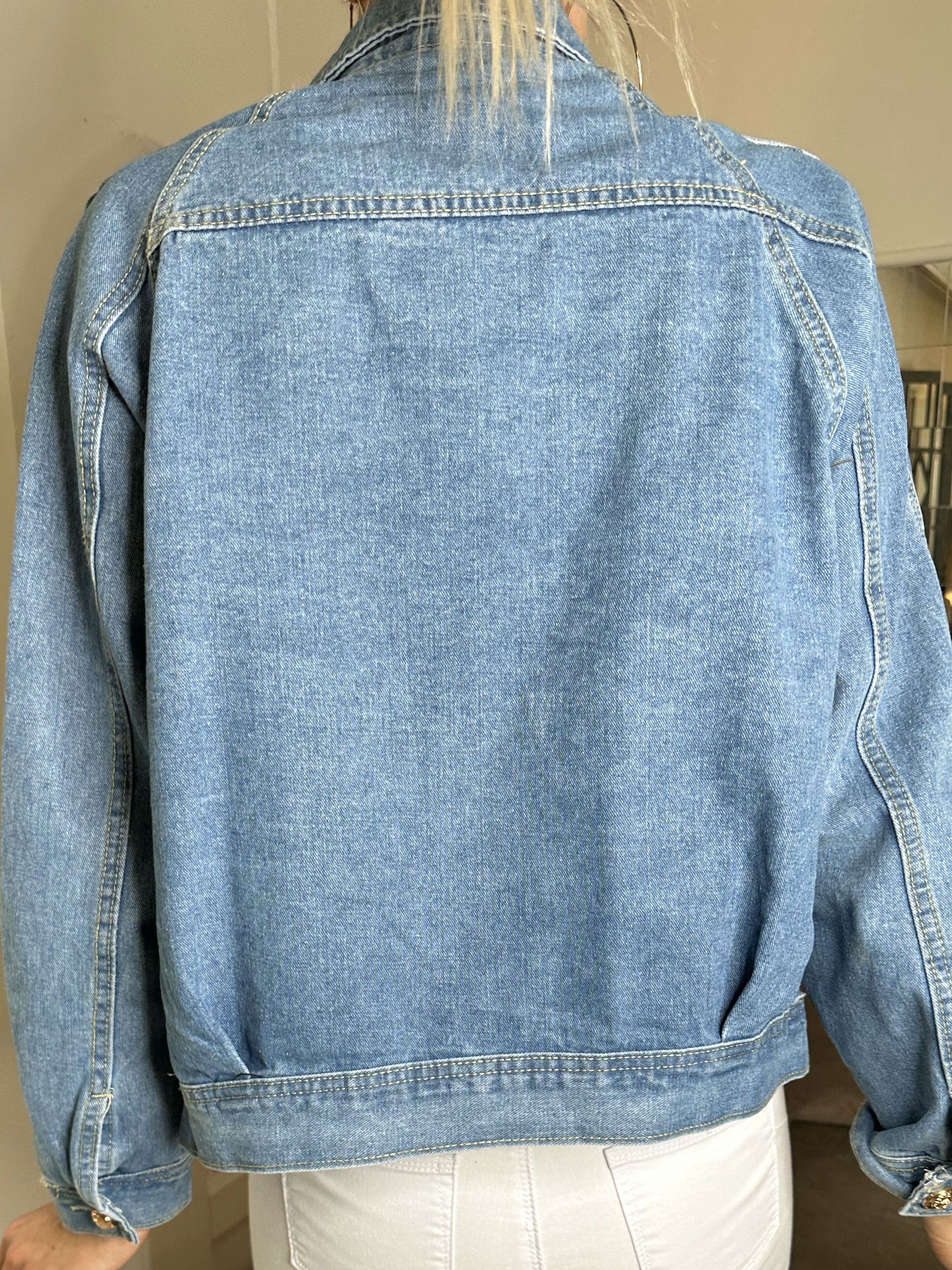 Zanca - Oversized denimjakke