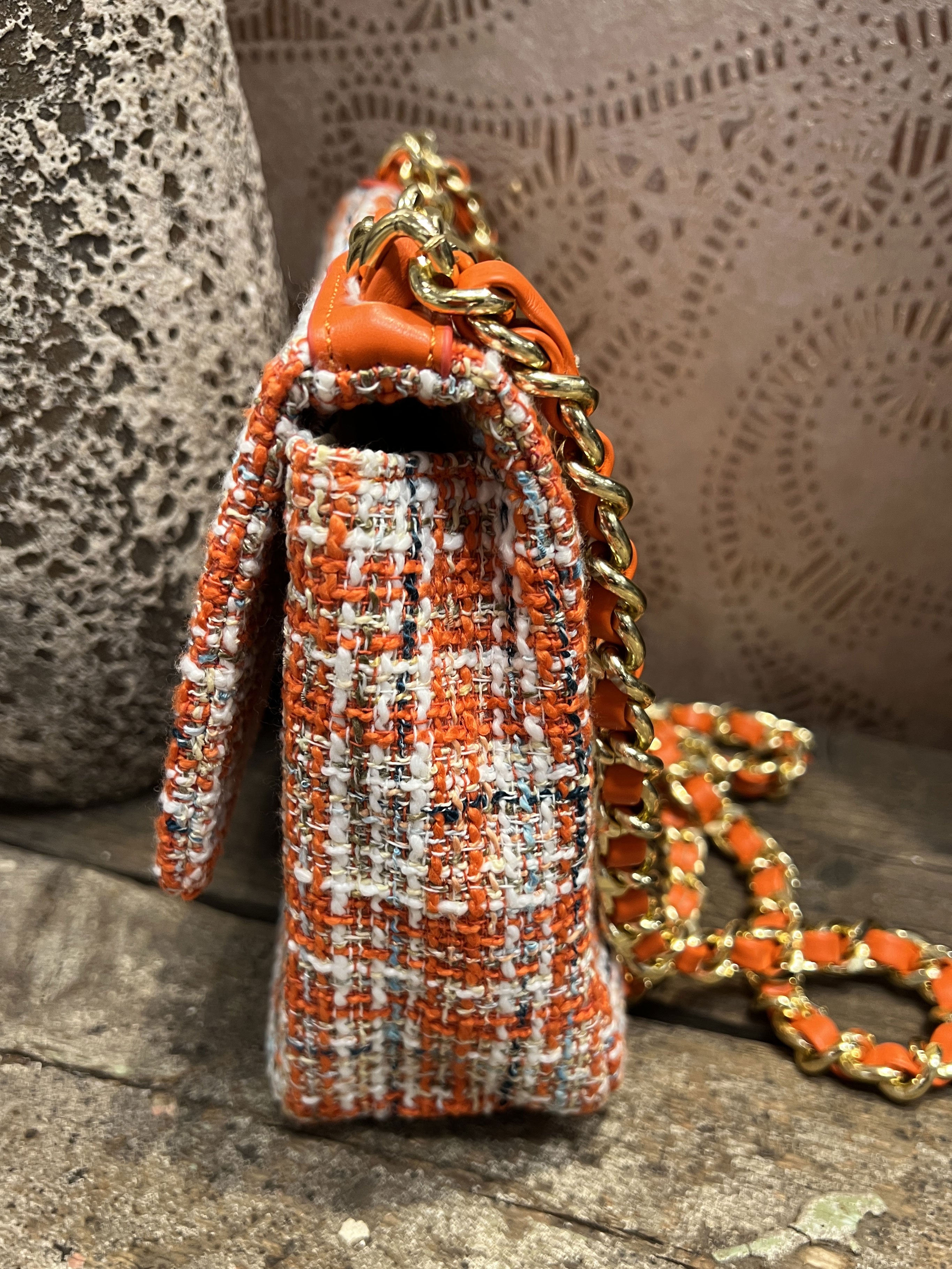 Zoe - Fed ternet taske med kæde