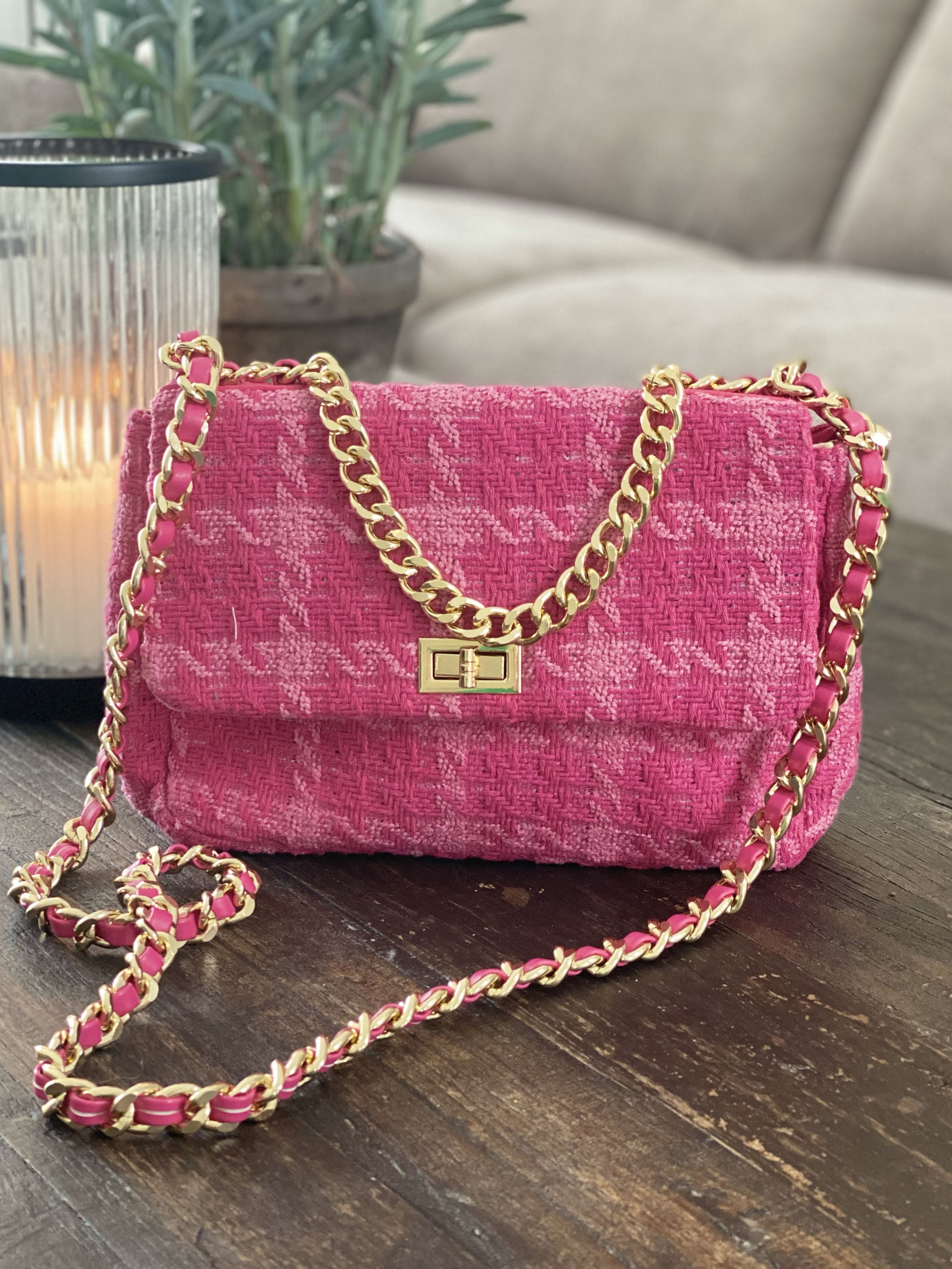 Zoe - Fed ternet taske med kæde