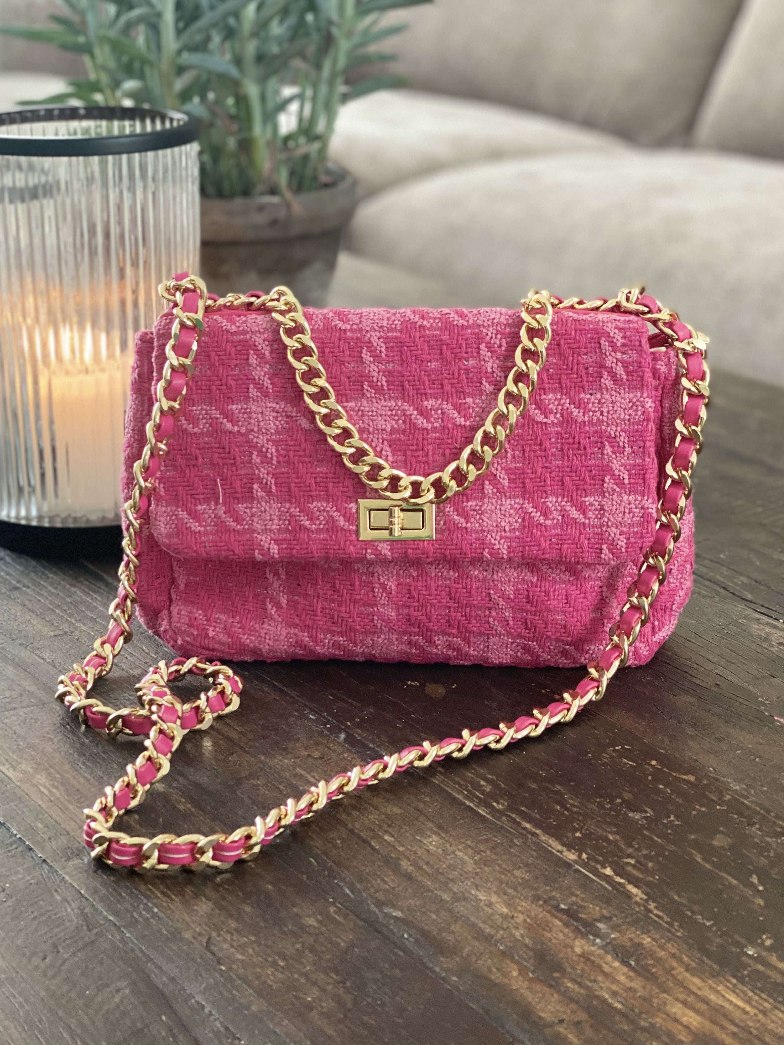 Zoe - Fed ternet taske med kæde