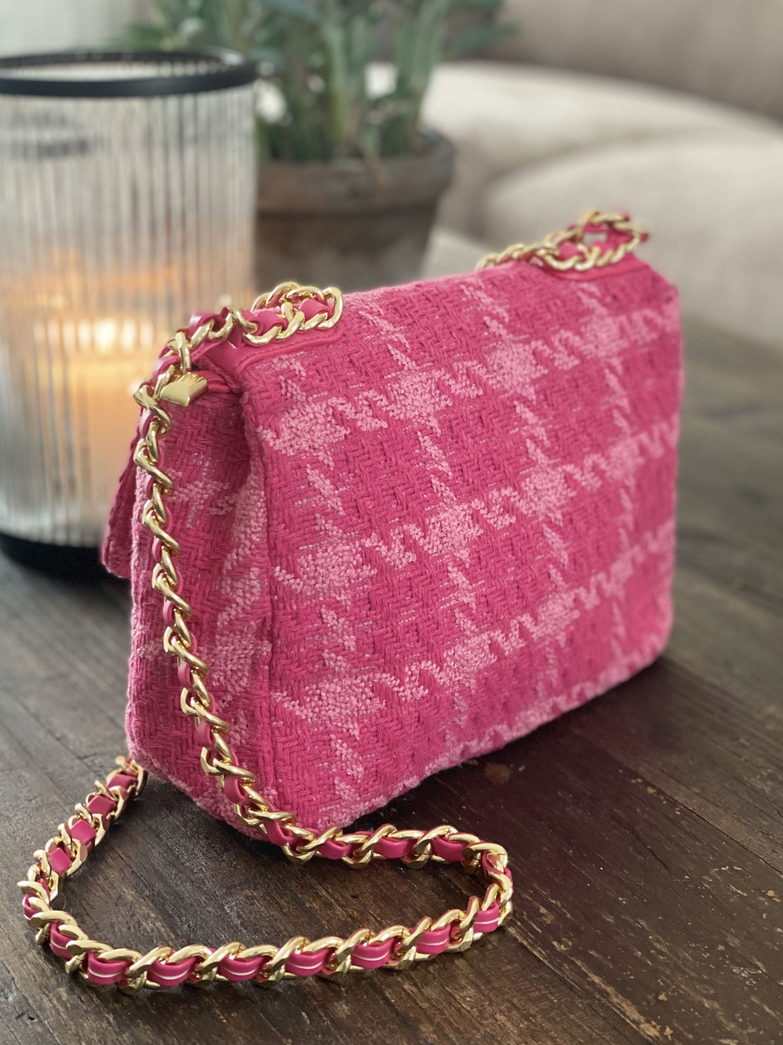 Zoe - Fed ternet taske med kæde