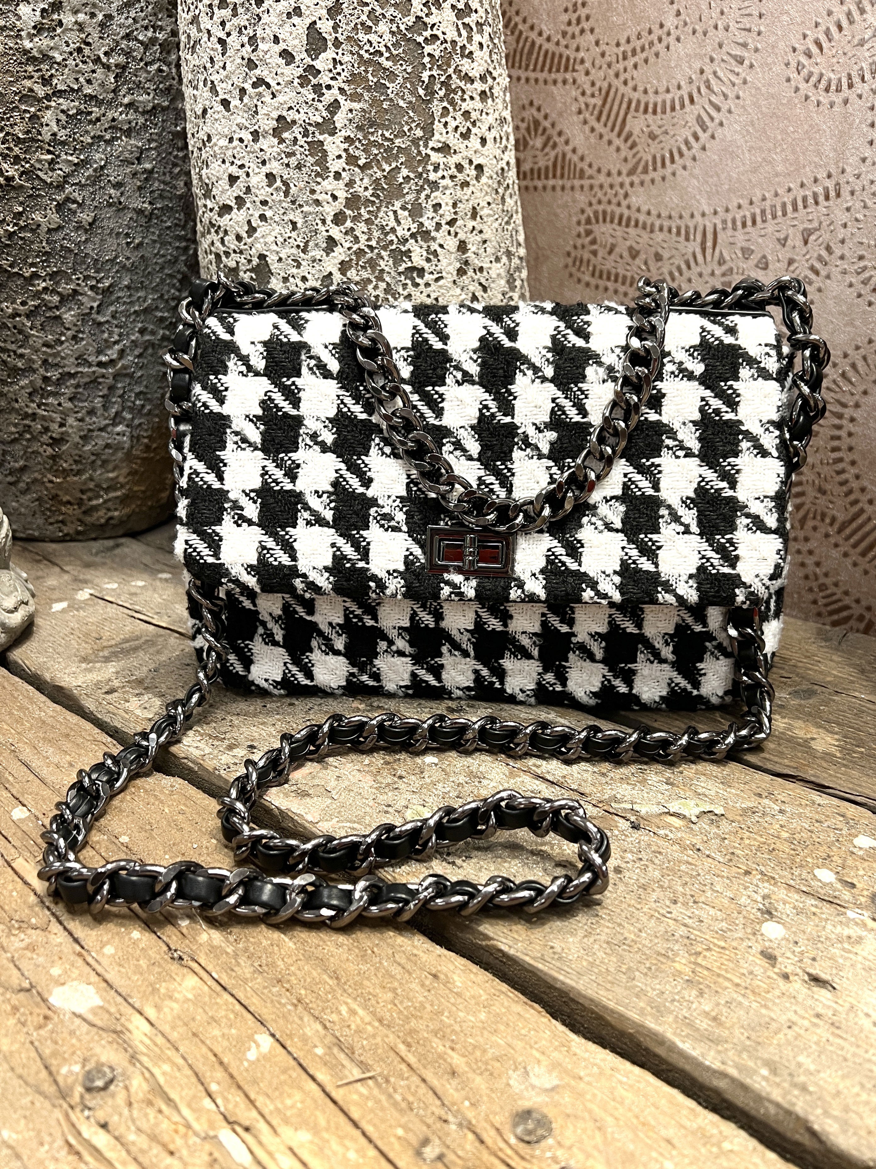 Zoe - Fed ternet taske med kæde