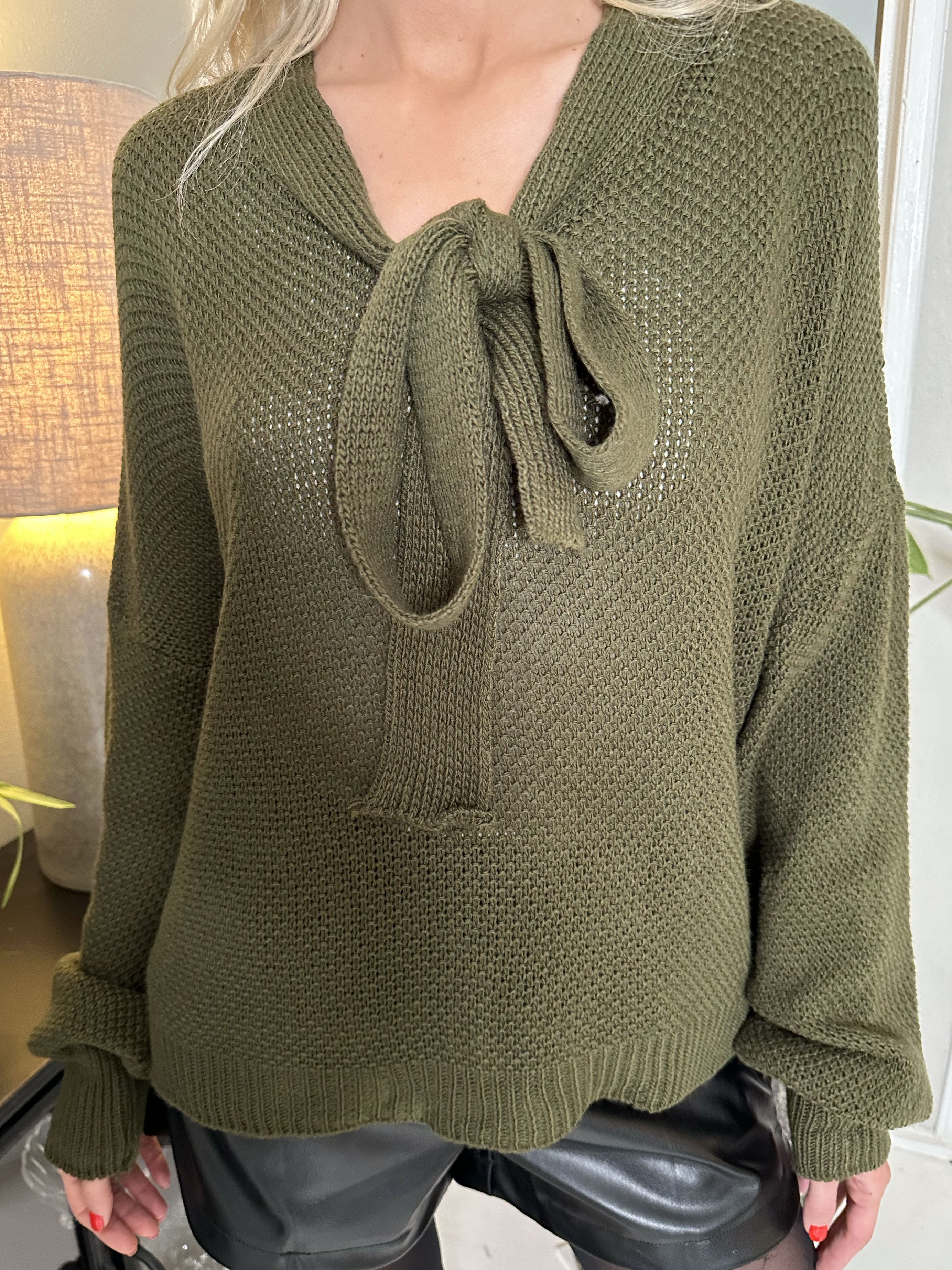 Cutie - Sød strik med sløjfe