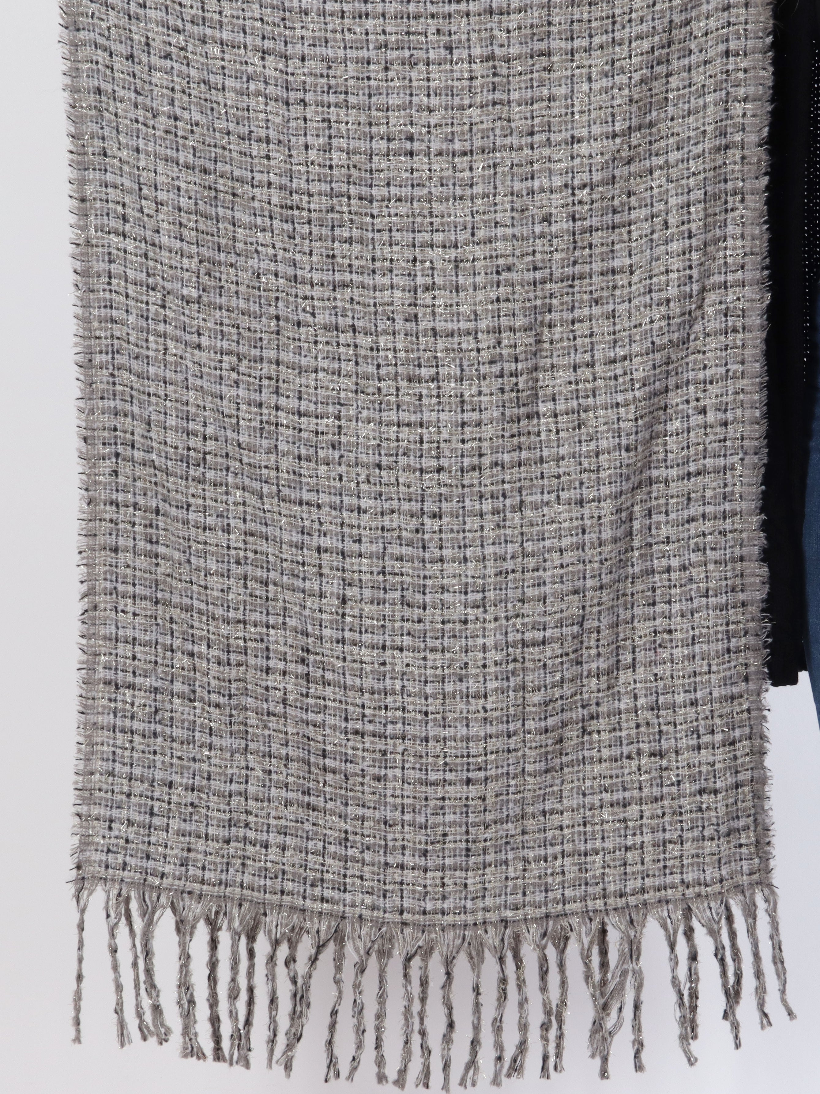 Karlie - Blødt halstørklæde med glimmertråde